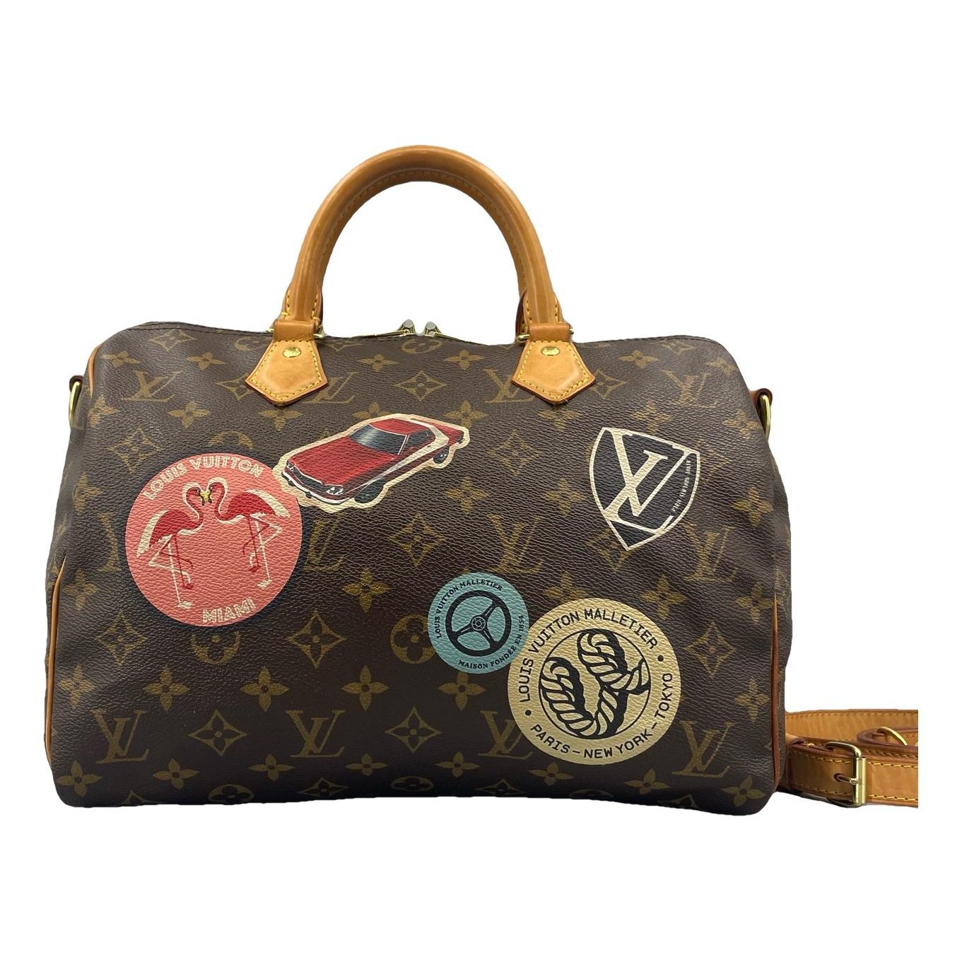 Speedy Bandoulière leather handbag