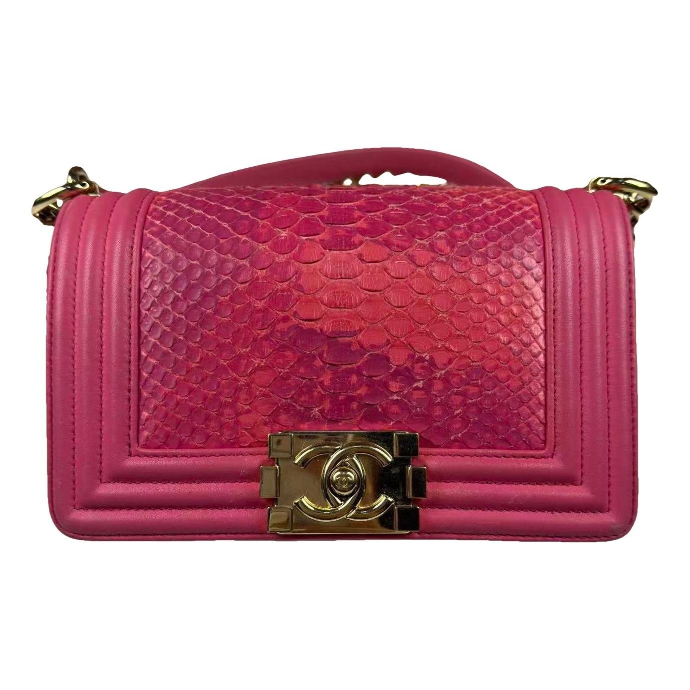 Boy leather crossbody bag