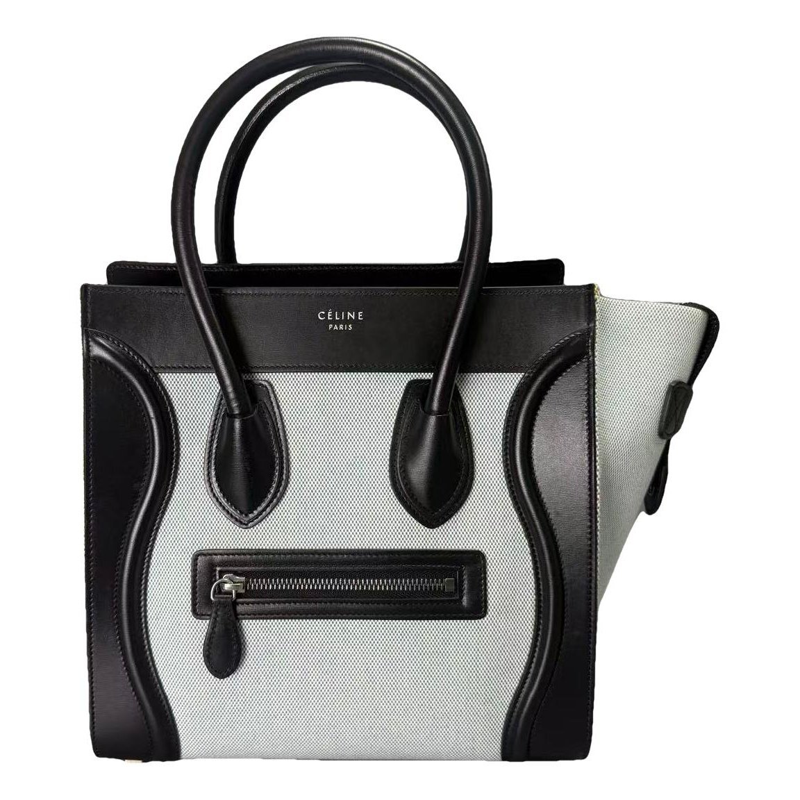 Luggage leather handbag
