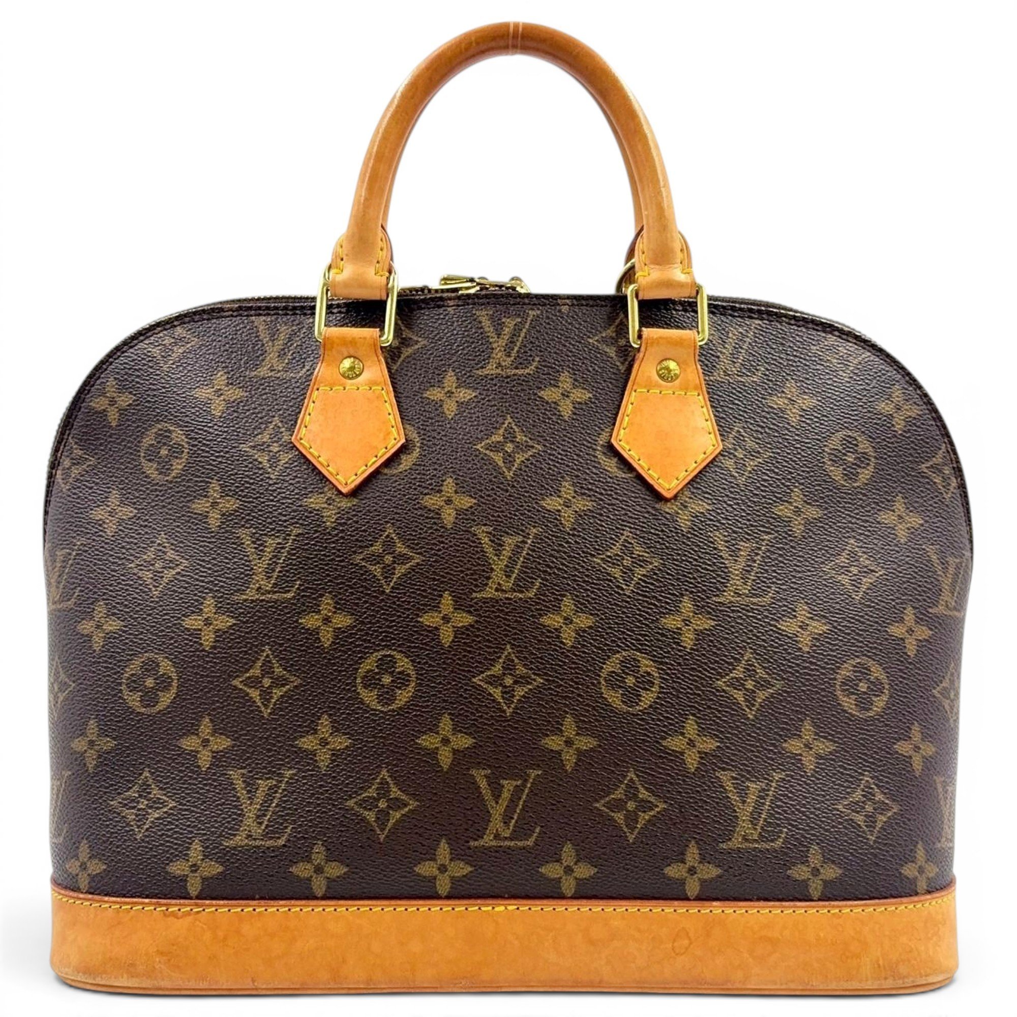 Alma leather handbag
