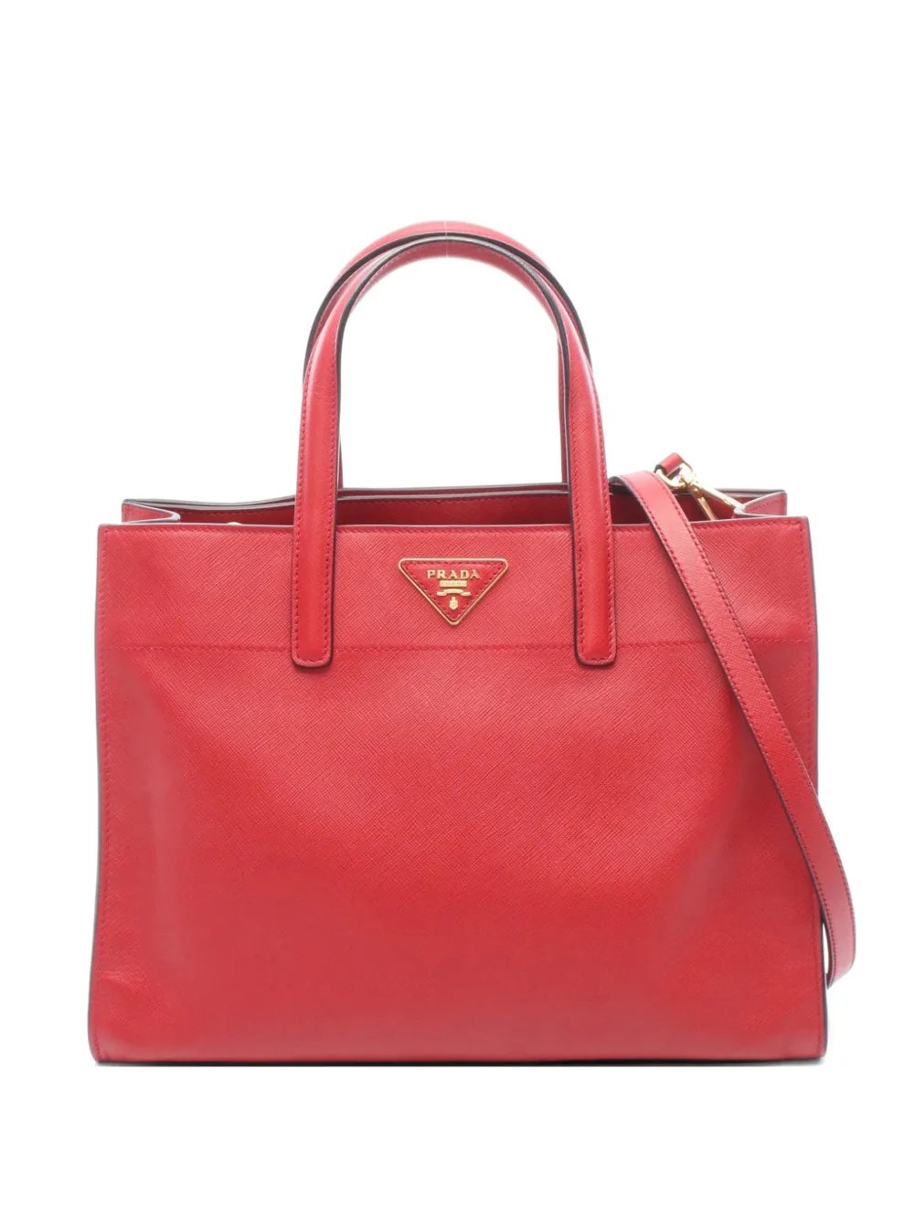 2010s Saffiano-leather tote bag