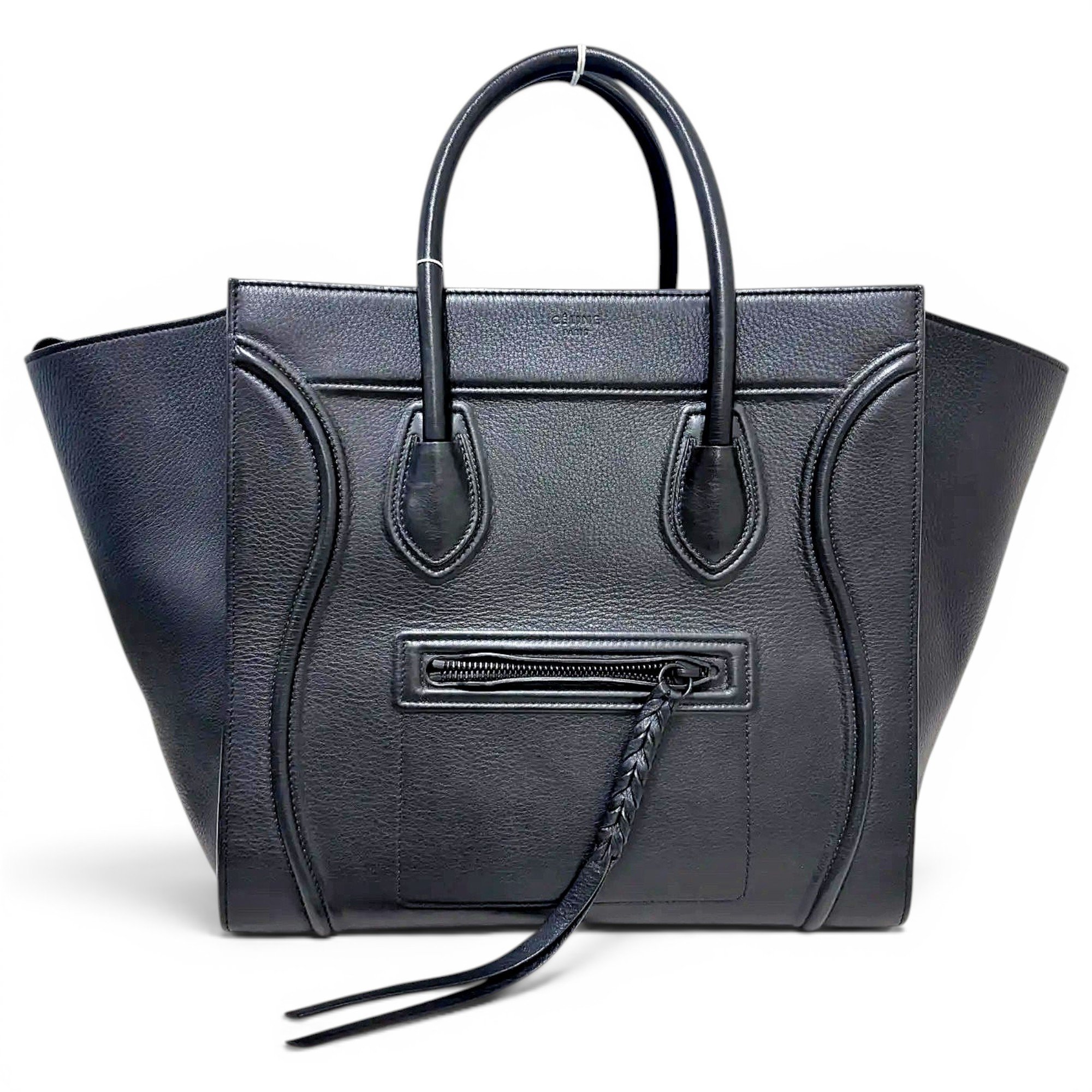 Luggage leather handbag