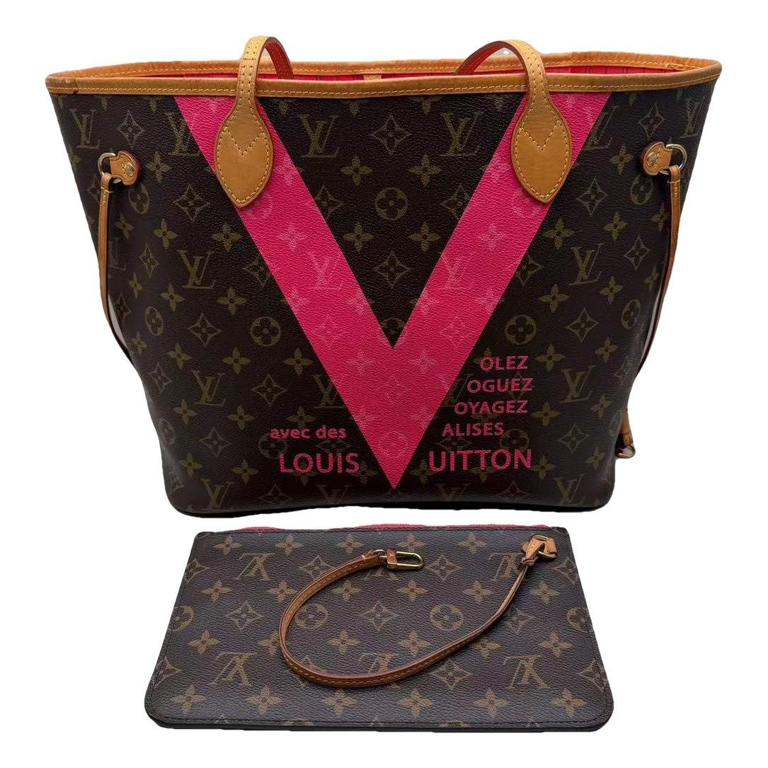 Neverfull leather handbag