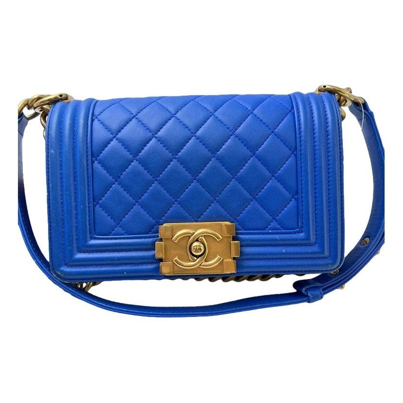 Boy leather crossbody bag