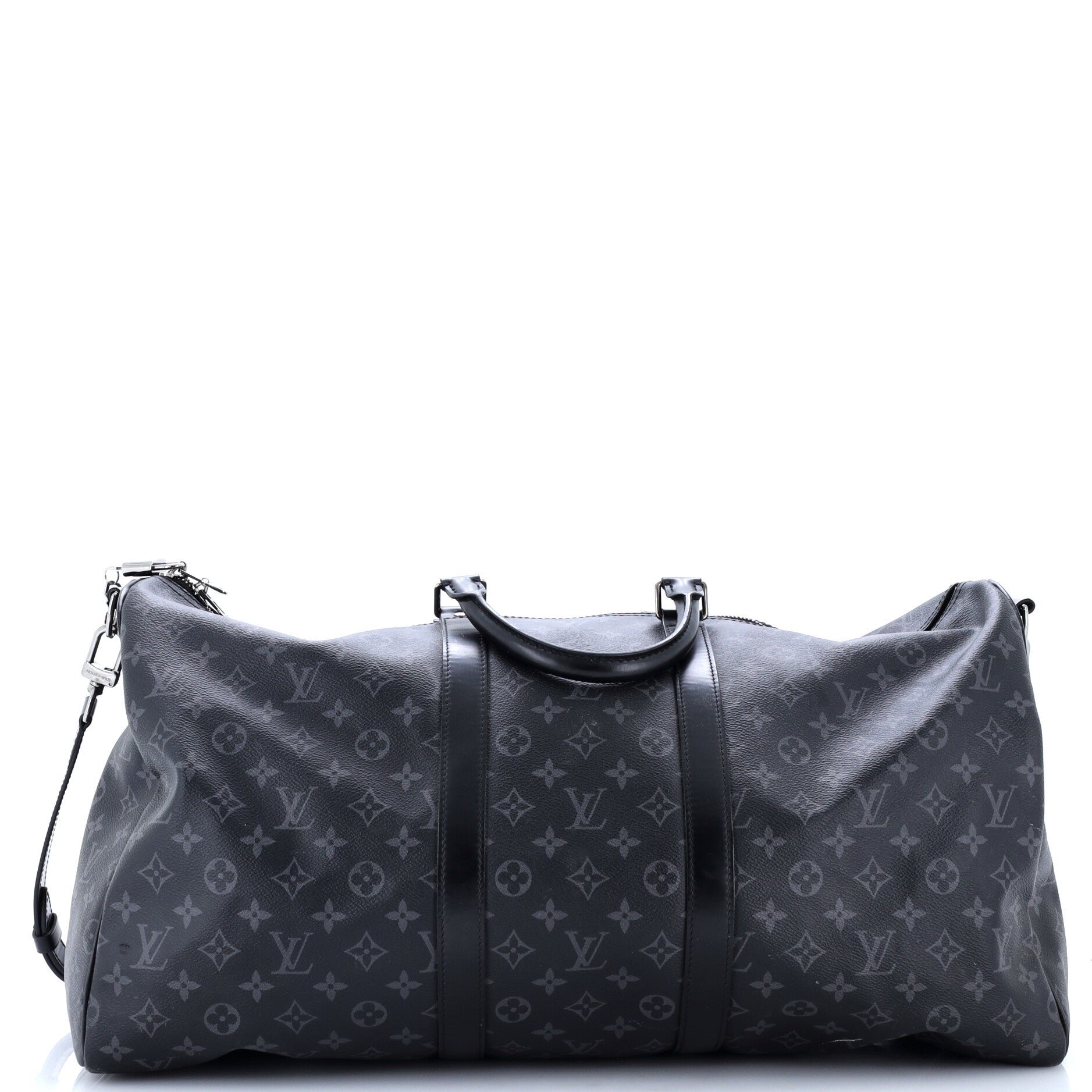 Keepall Bandouliere Bag Monogram Eclipse Canvas 55