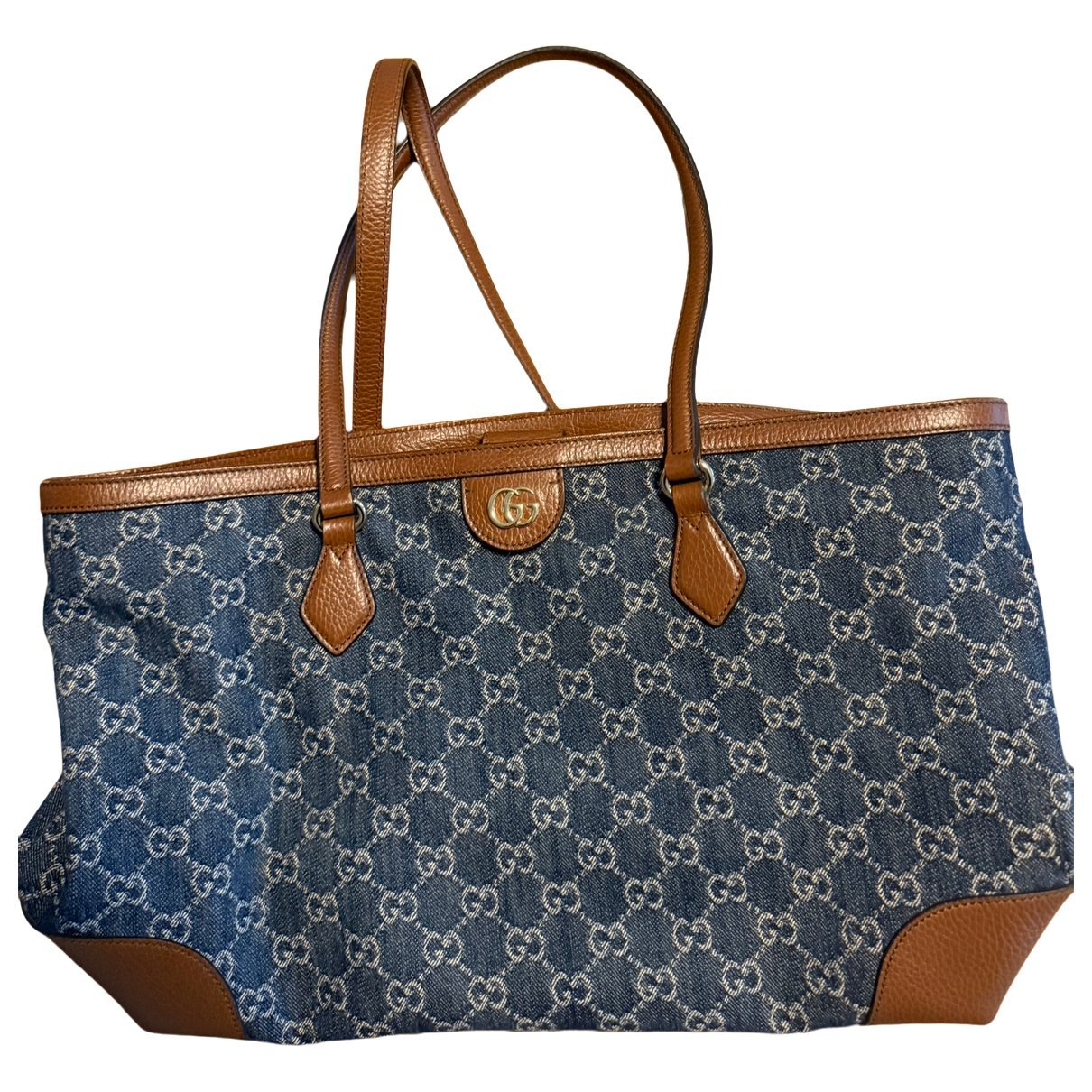 Leather tote