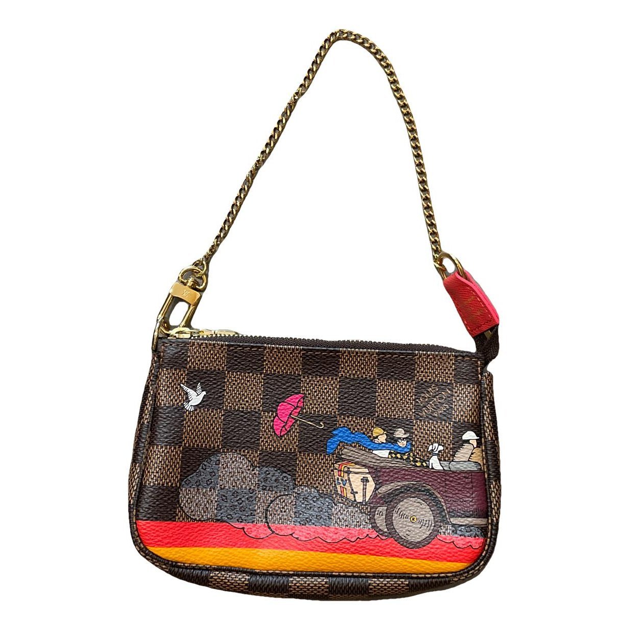 Multi Pochette Accessoires leather handbag