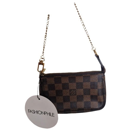 Pochette Accessoire leather handbag