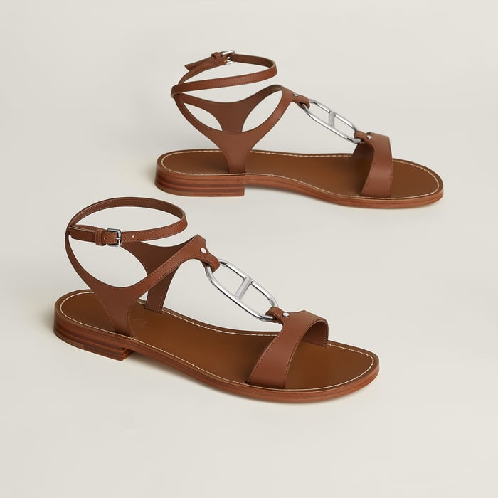 Gold Marinella Sandal