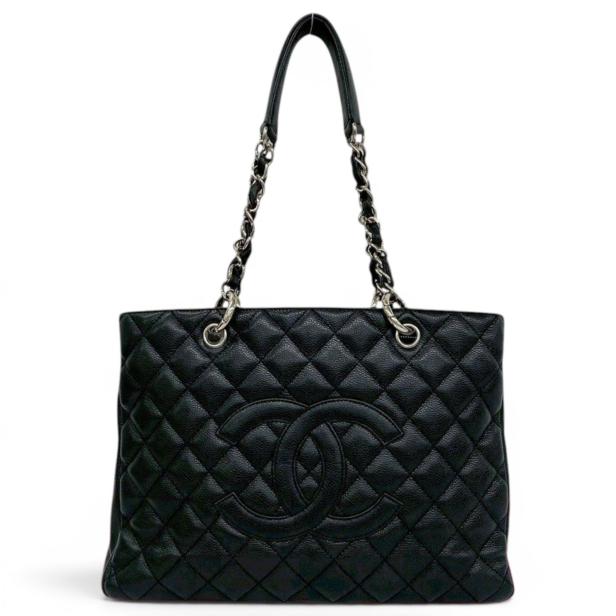 Grand shopping leather tote