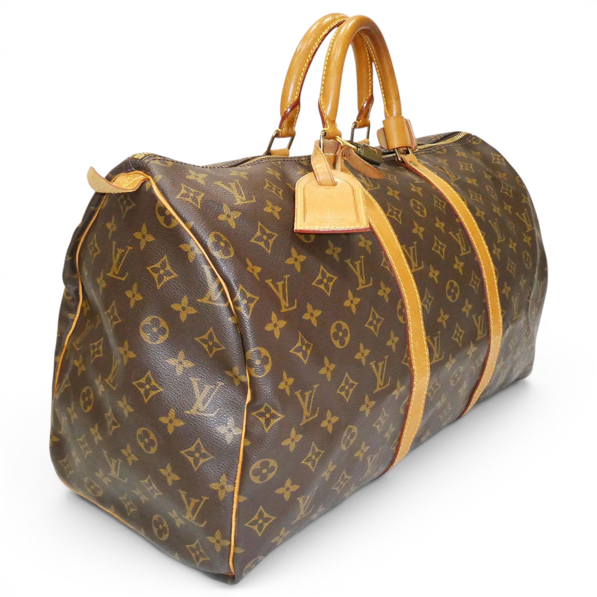 Keepall leather 48h bag