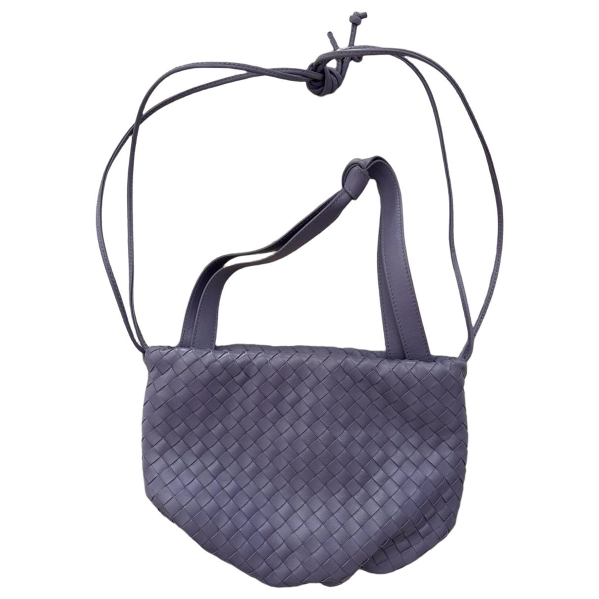 Loop leather handbag