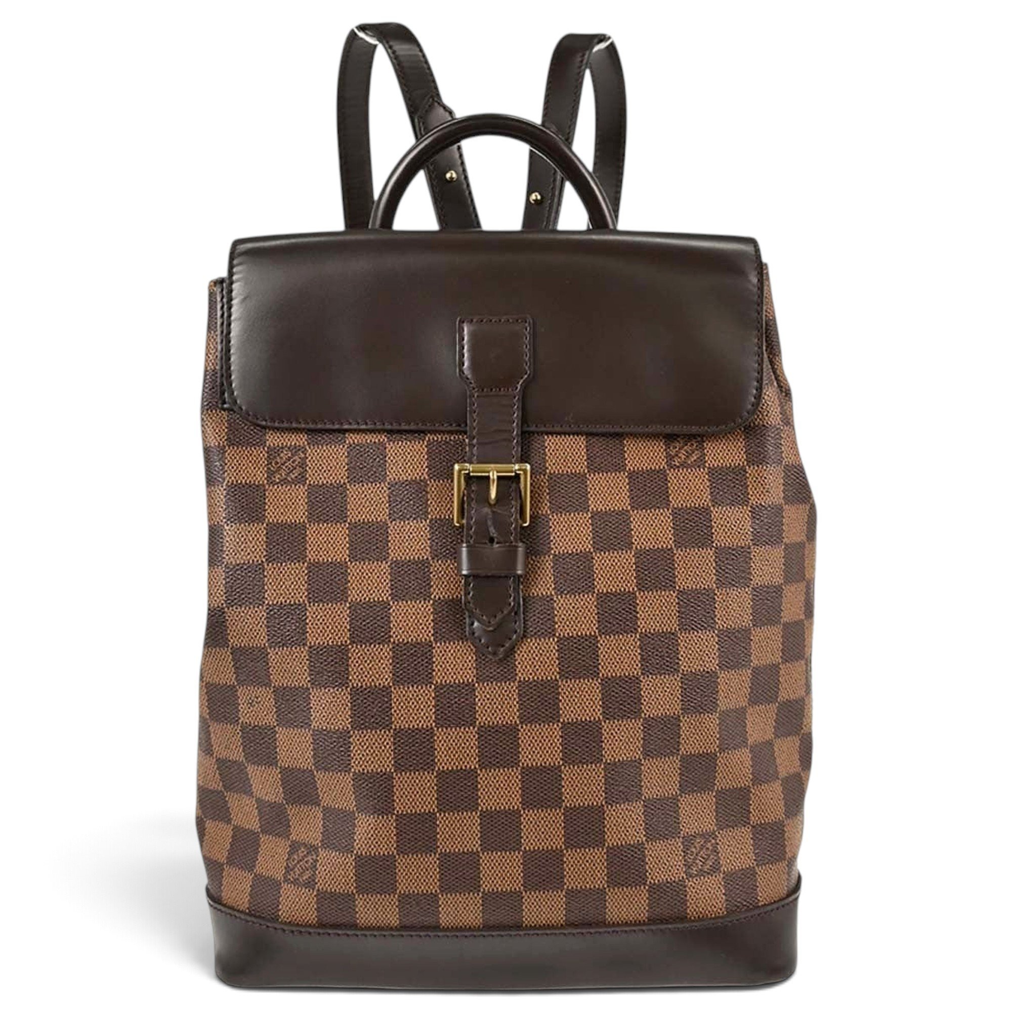 Louis Vuitton Soho cloth backpack