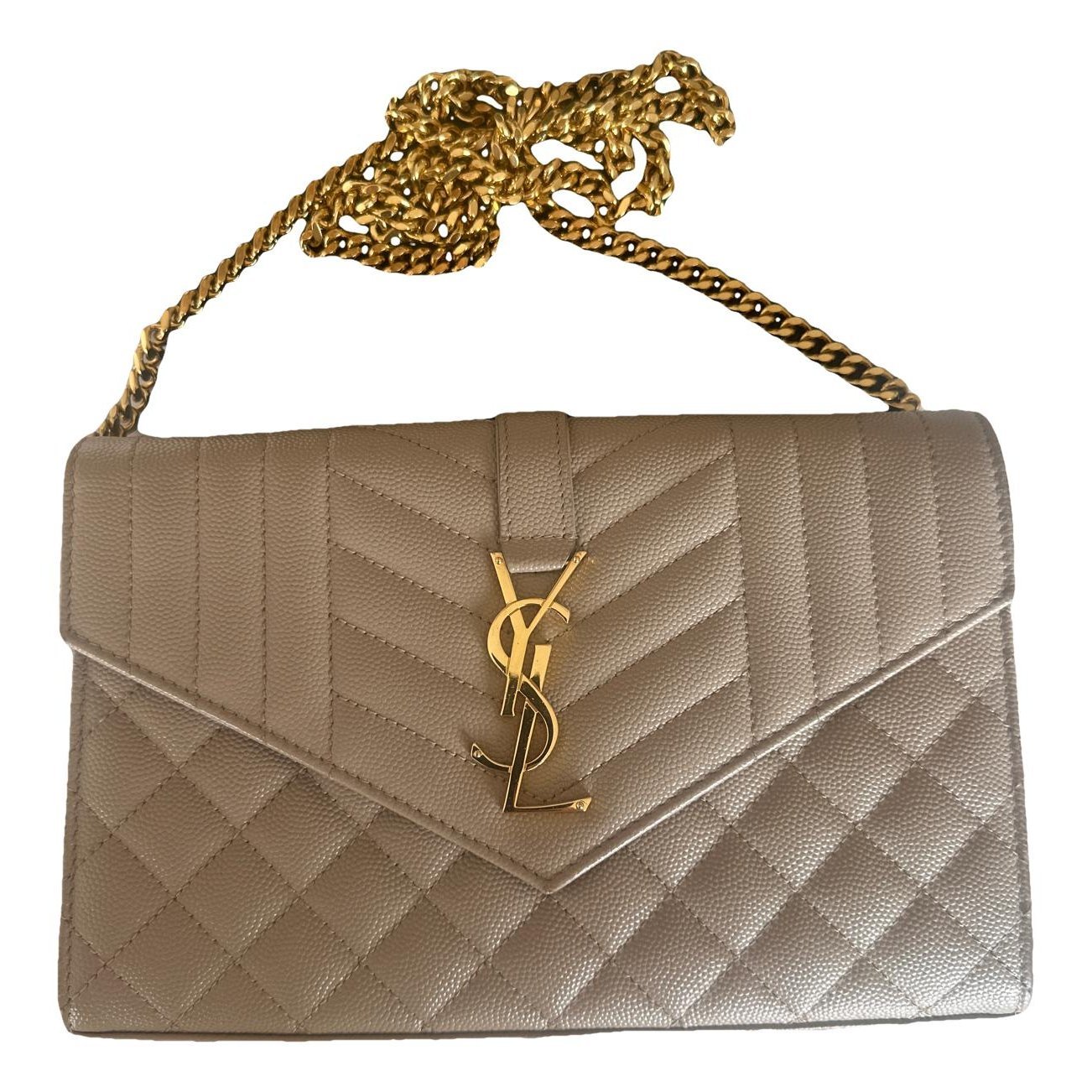 Envelope leather crossbody bag