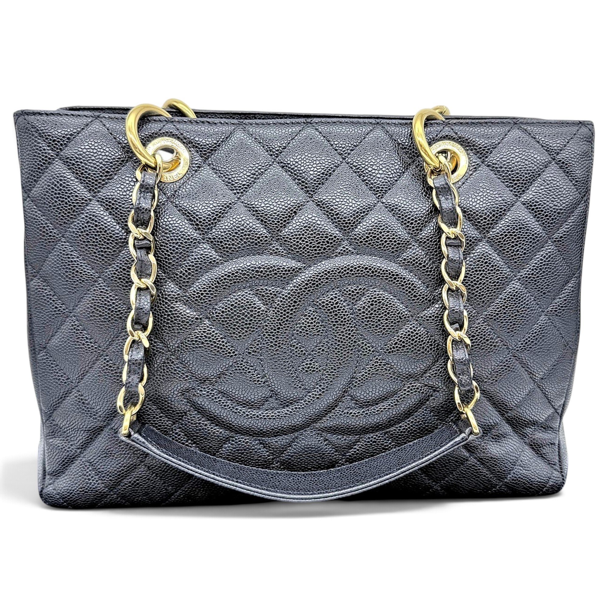 Grand shopping leather tote