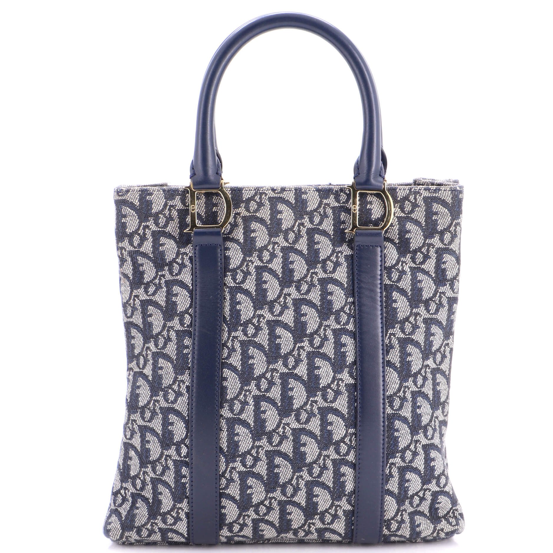 Vintage Open Tote Diorissimo Canvas Small