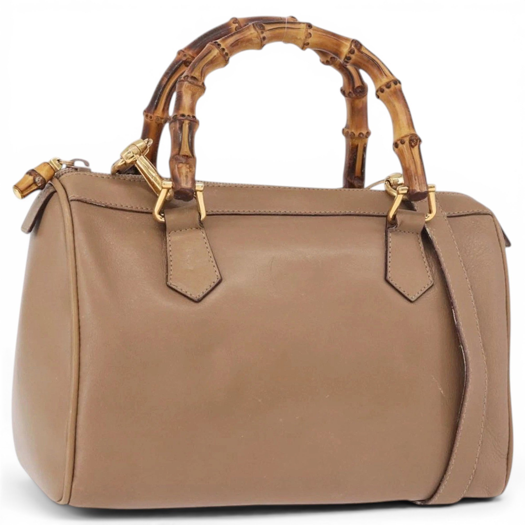 Leather handbag