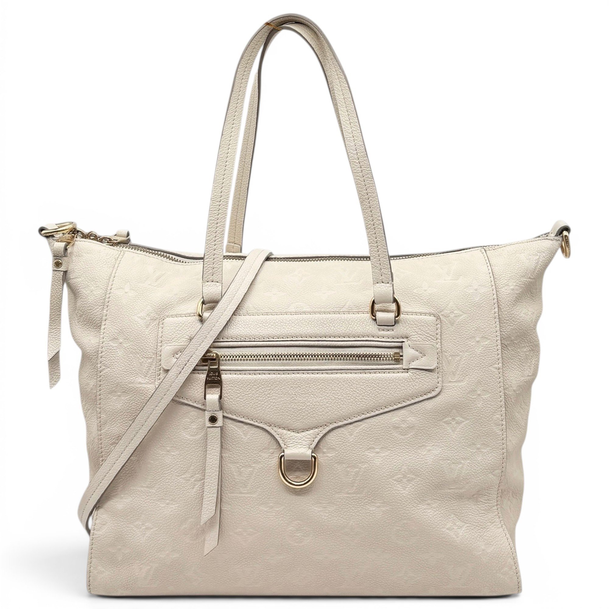 Lumineuse pony-style calfskin tote