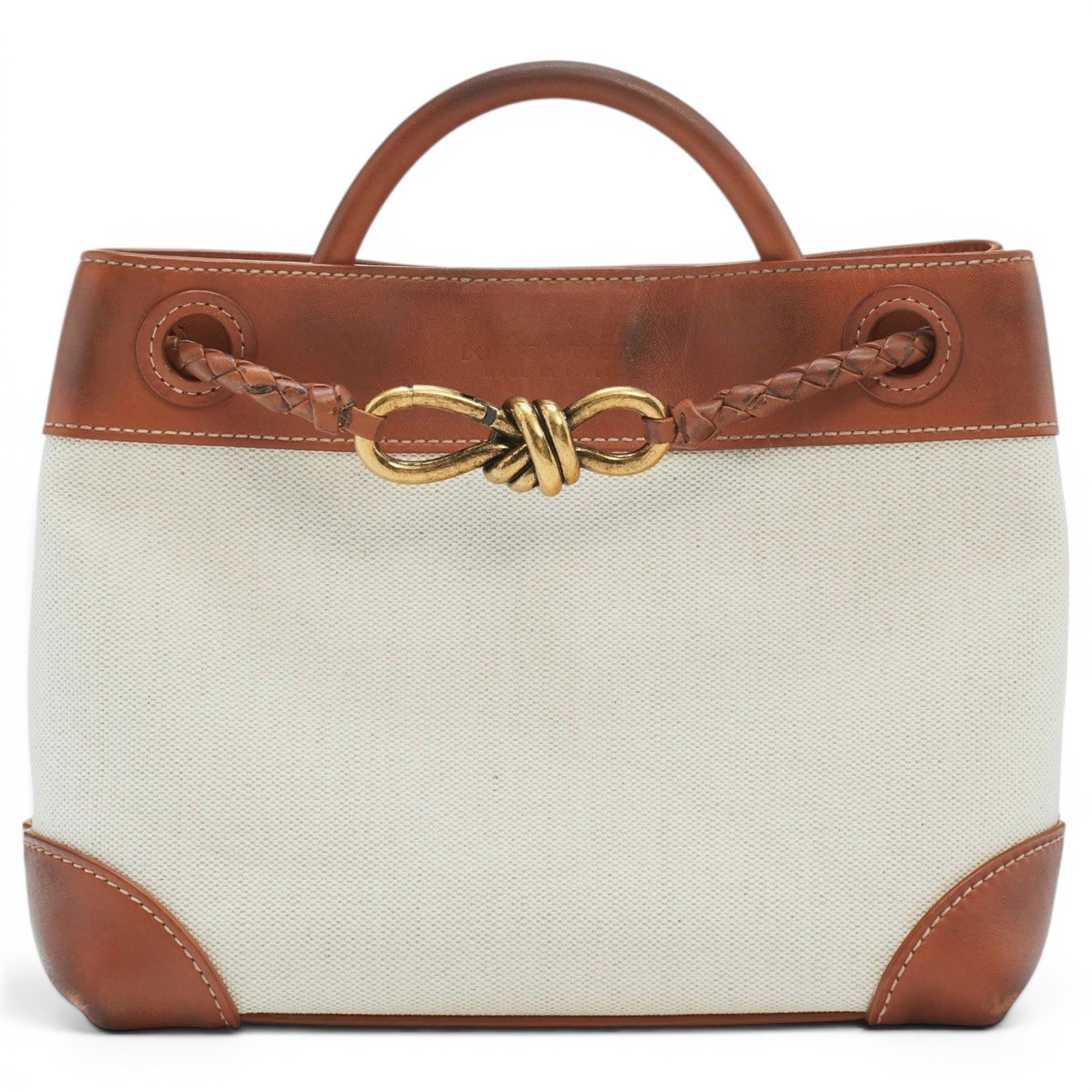 Bottega Veneta Andiamo leather handbag