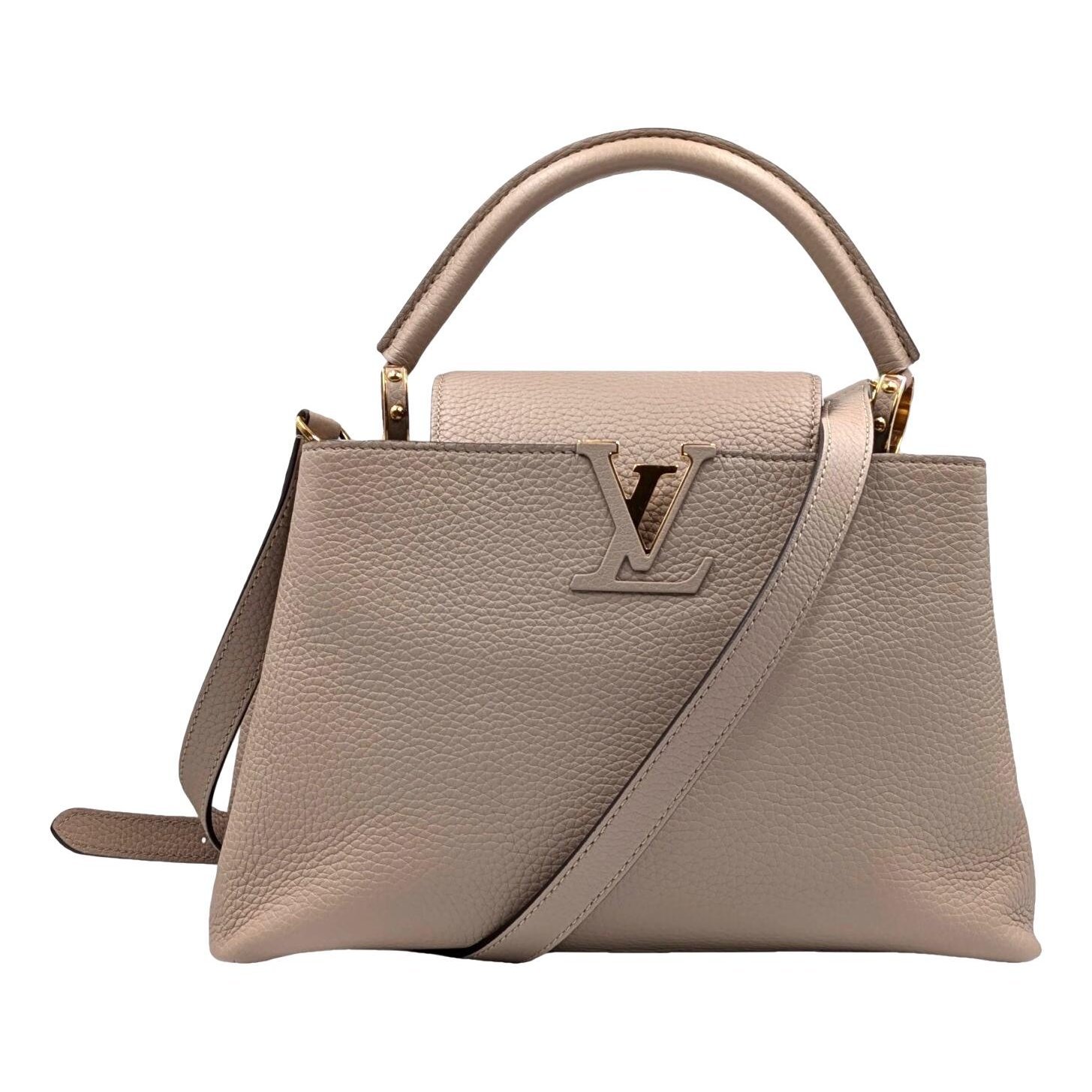 Capucines leather tote