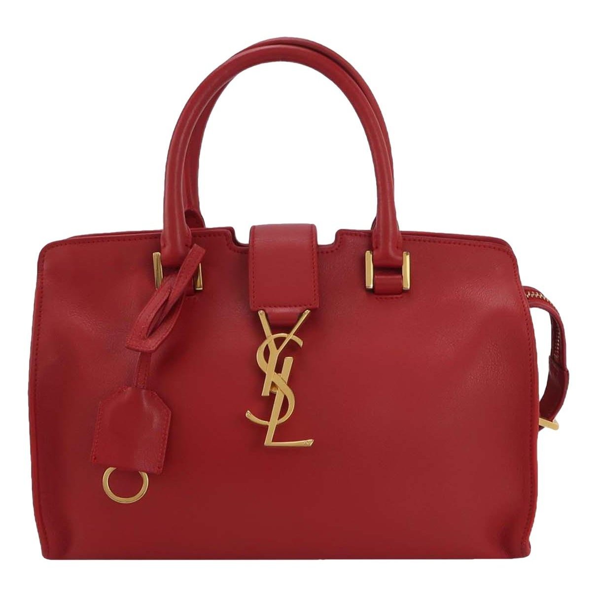 Monogram Cabas leather tote