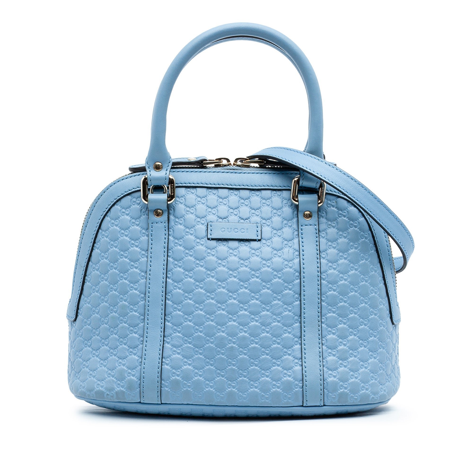 Leather satchel