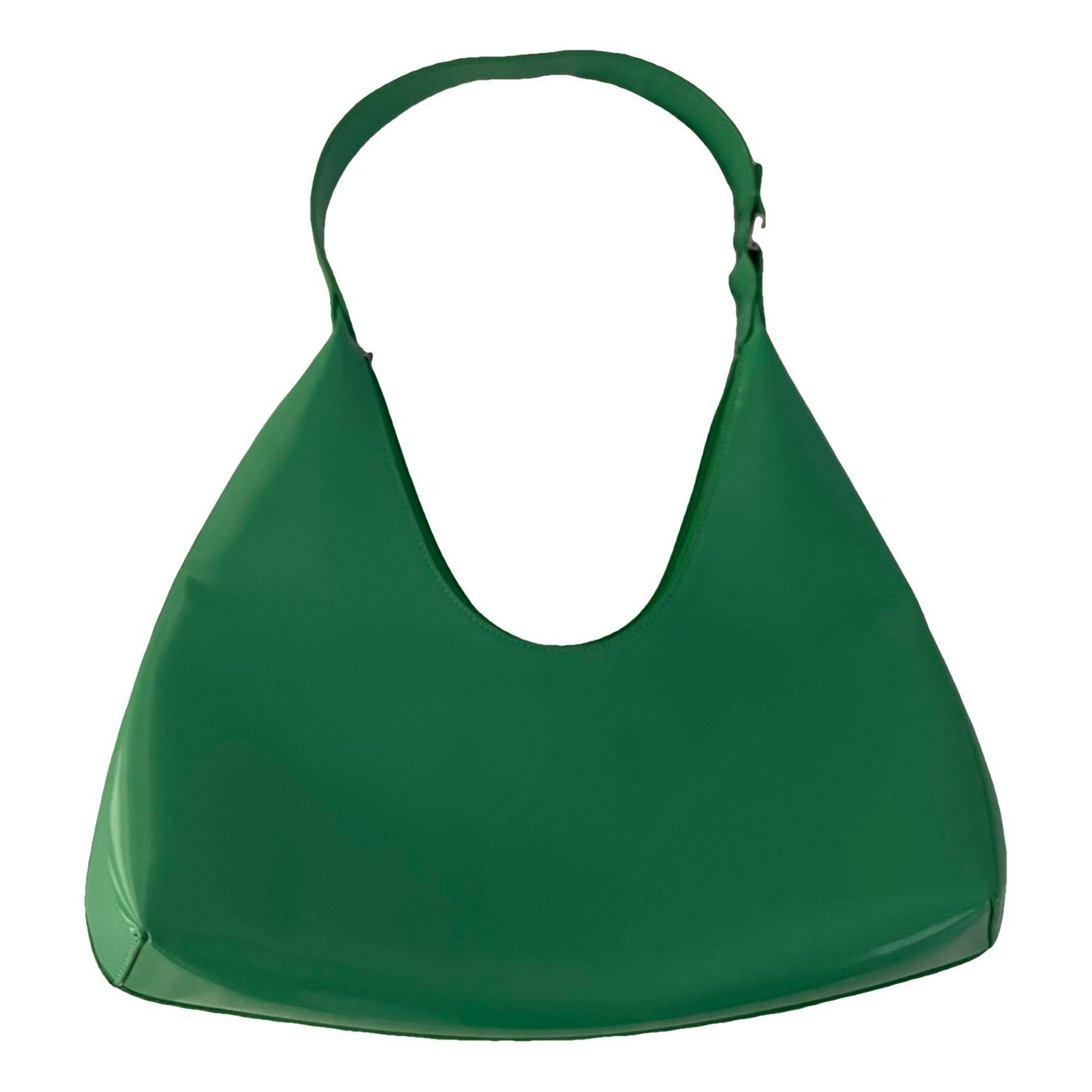 Amber leather handbag