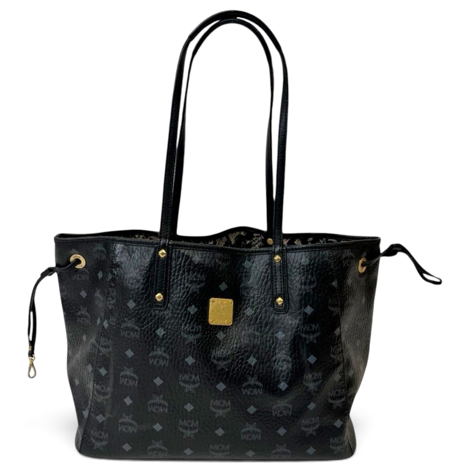Leather tote