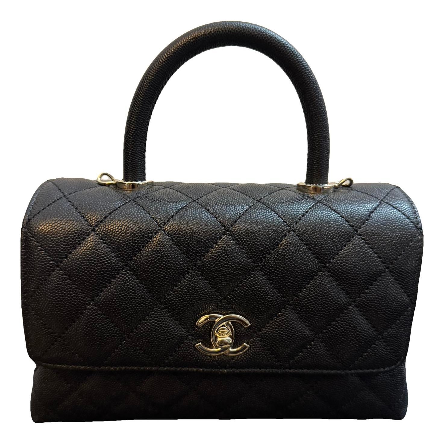 Coco Handle leather handbag