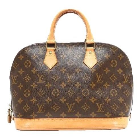 Alma leather handbag