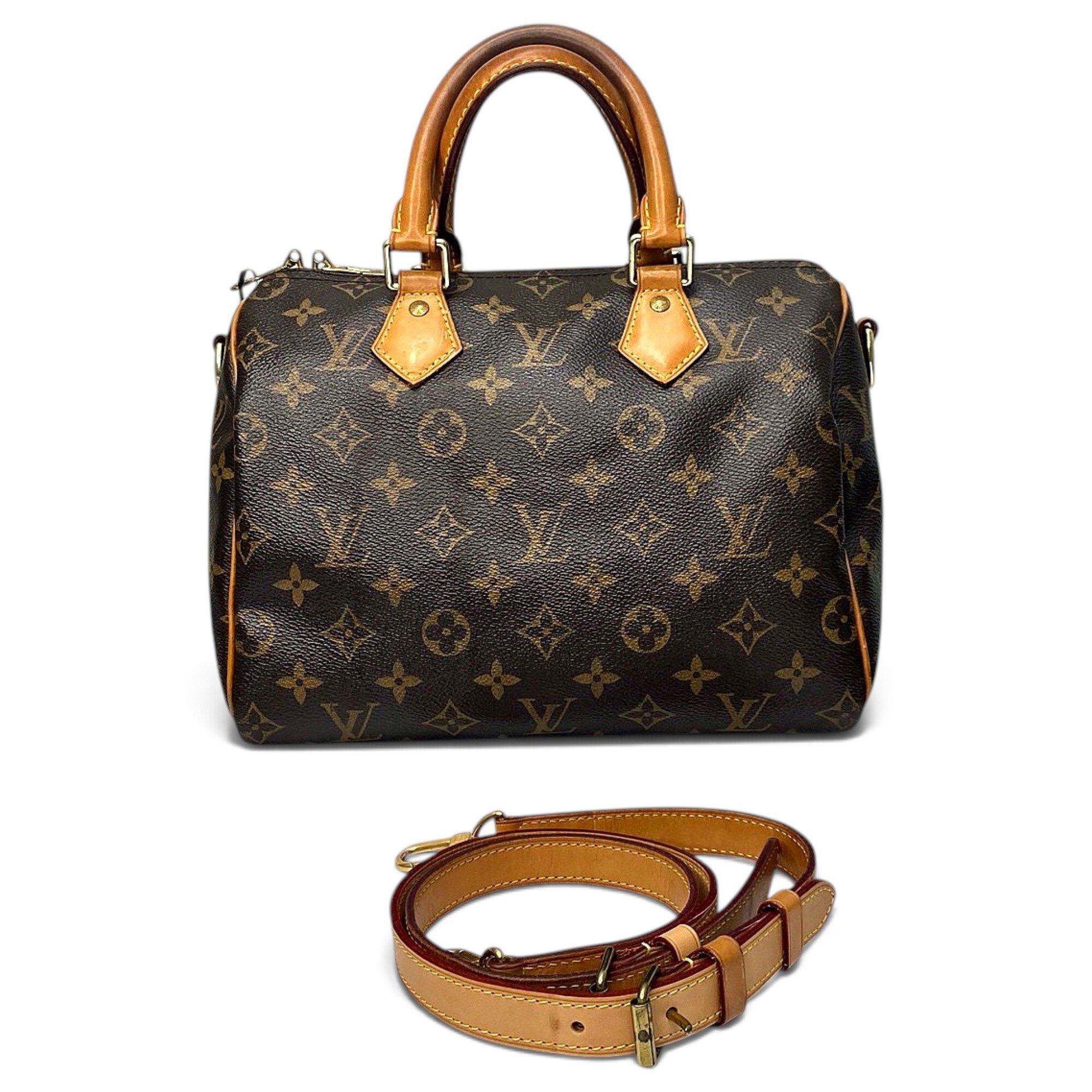 Speedy Bandoulière leather handbag