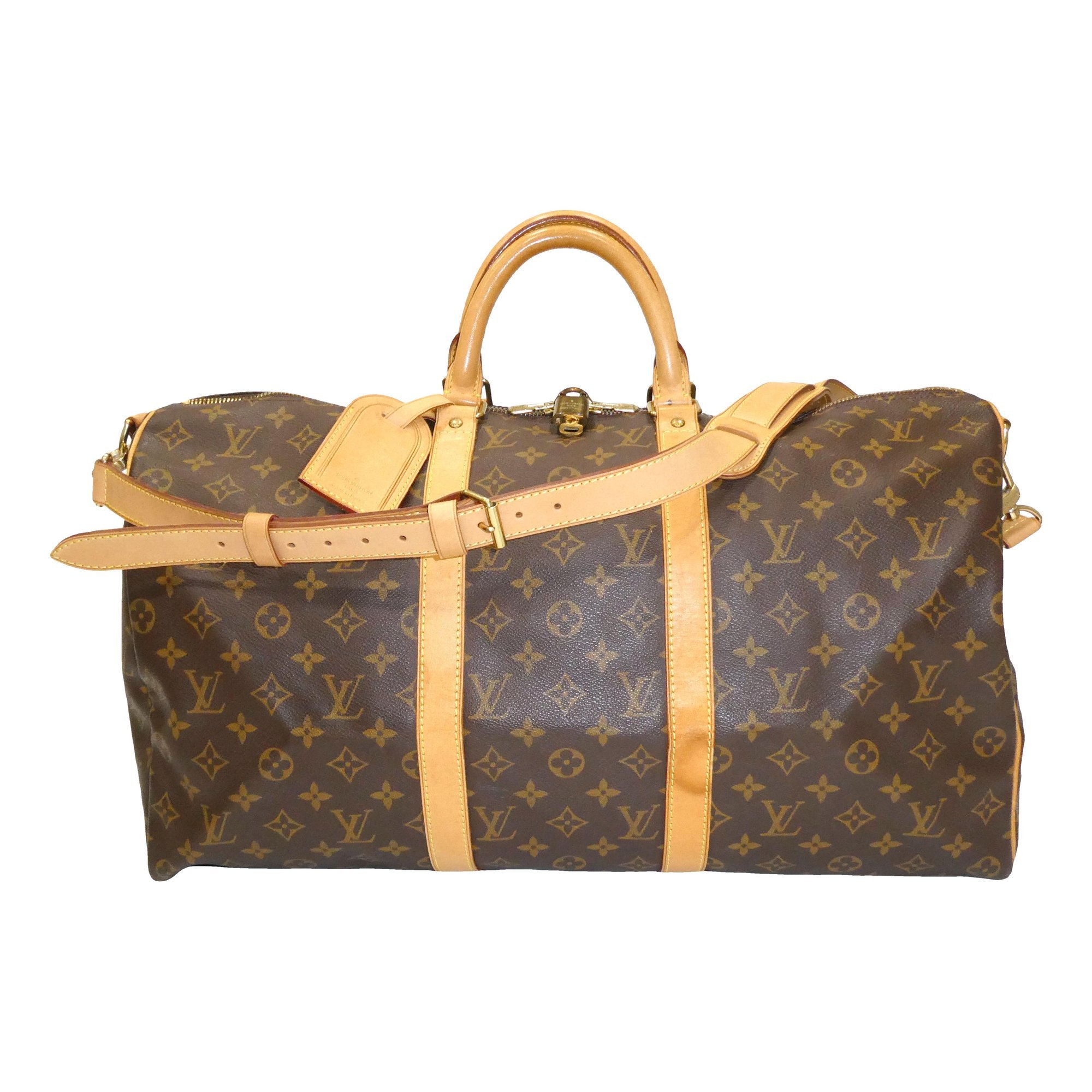 Keepall leather 48h bag