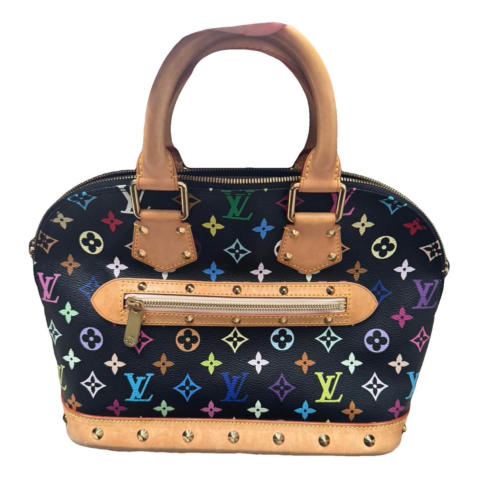 Alma leather handbag