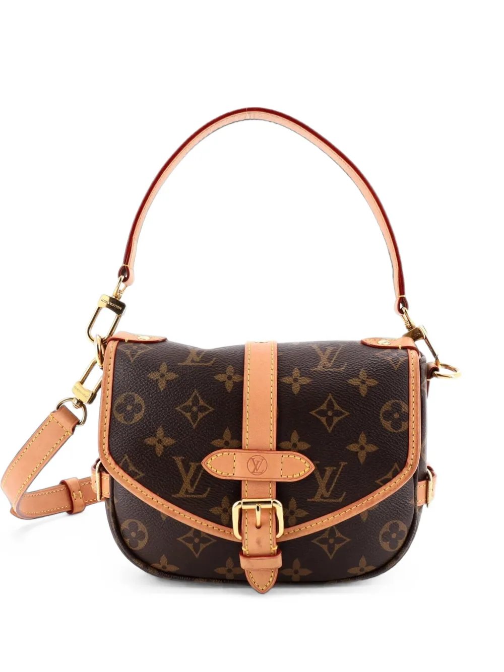 Saumur Handbag Monogram Canvas BB crossbody bag