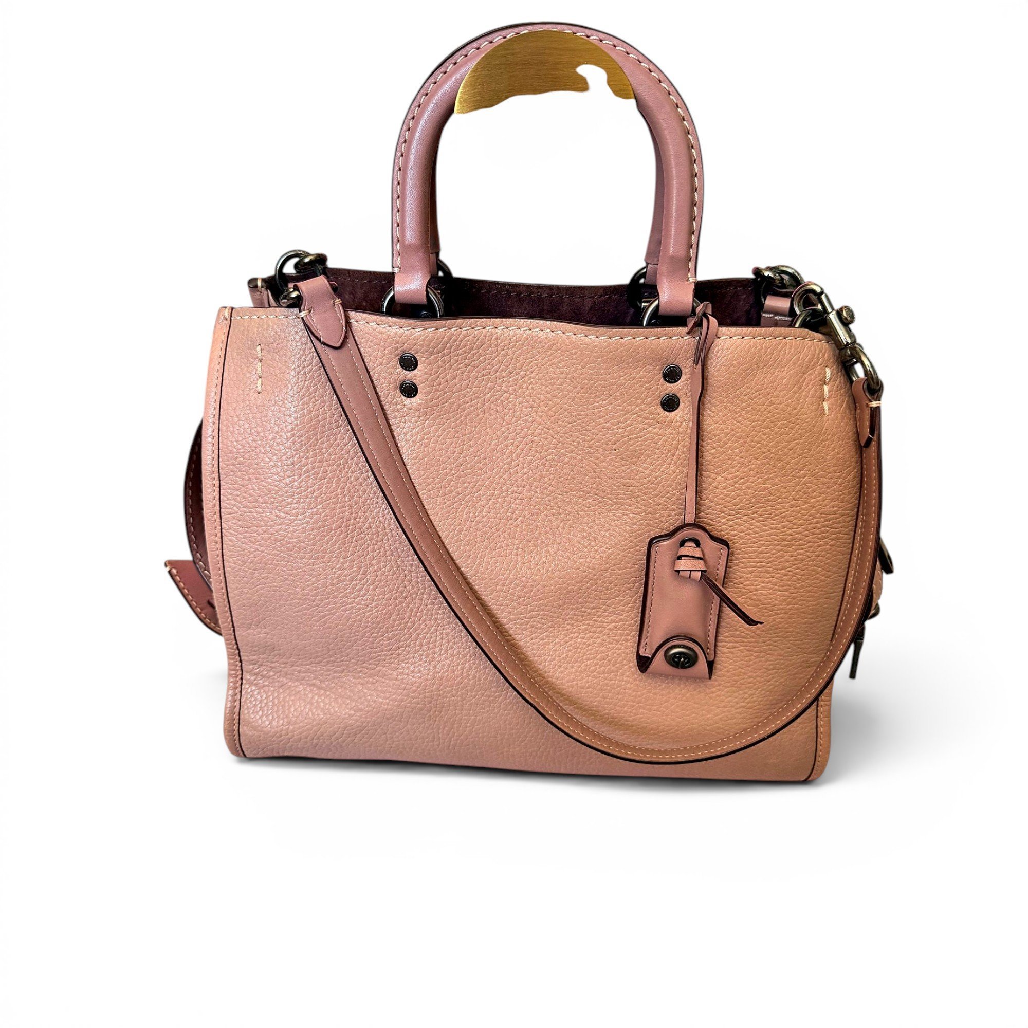 Leather satchel
