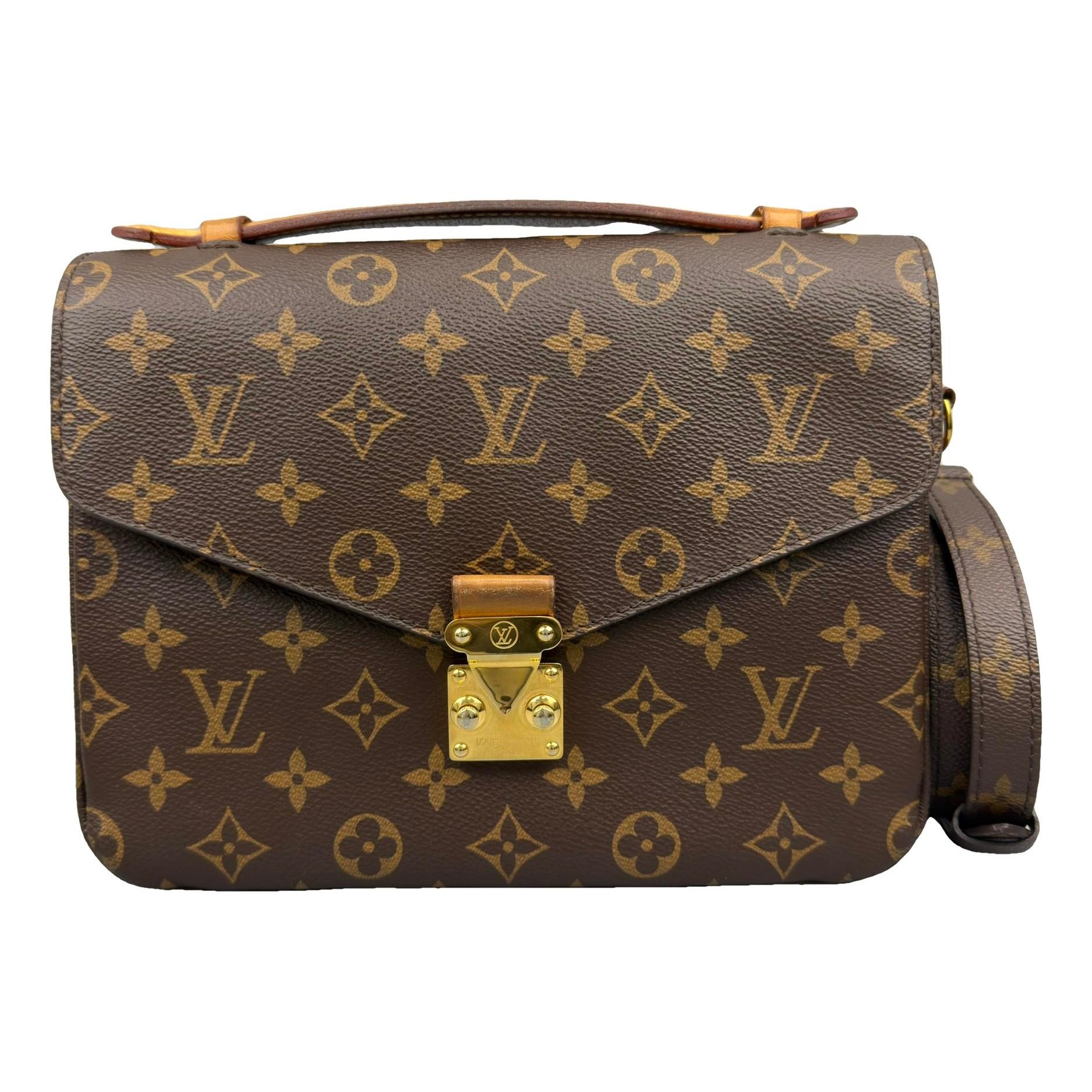 Metis leather handbag
