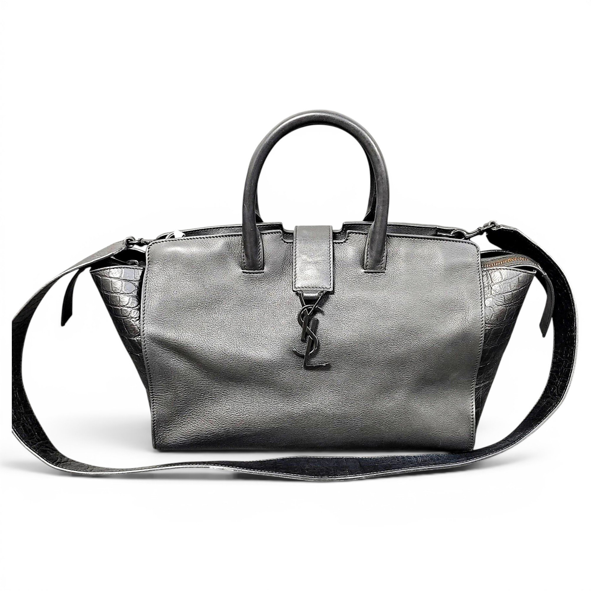 Monogram Downtown Cabas leather handbag
