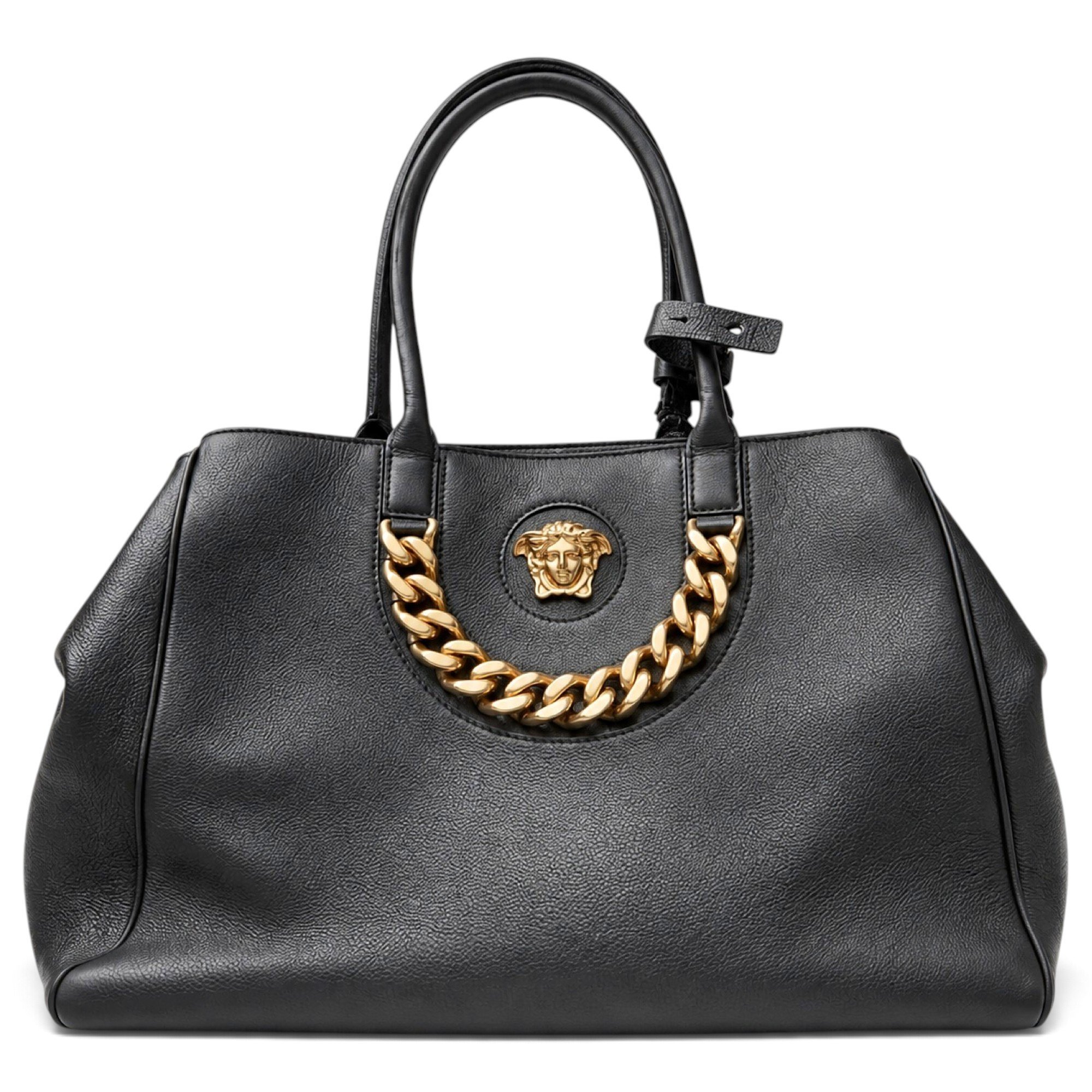 La Medusa leather tote