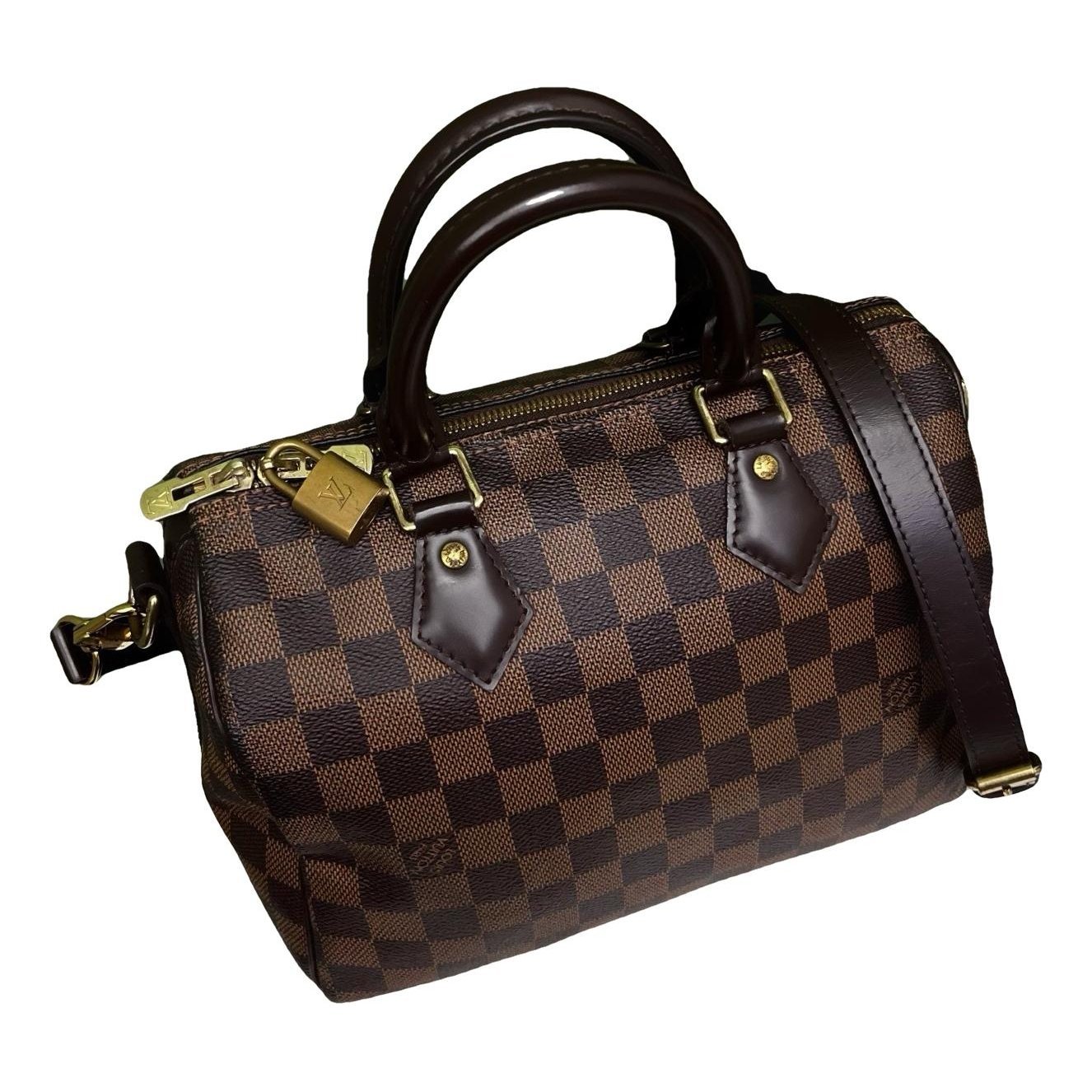 Speedy leather handbag