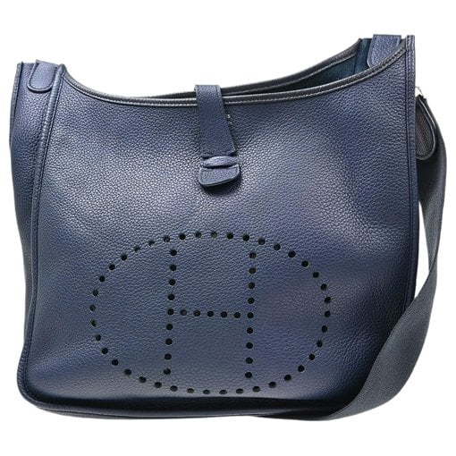 Evelyne leather handbag