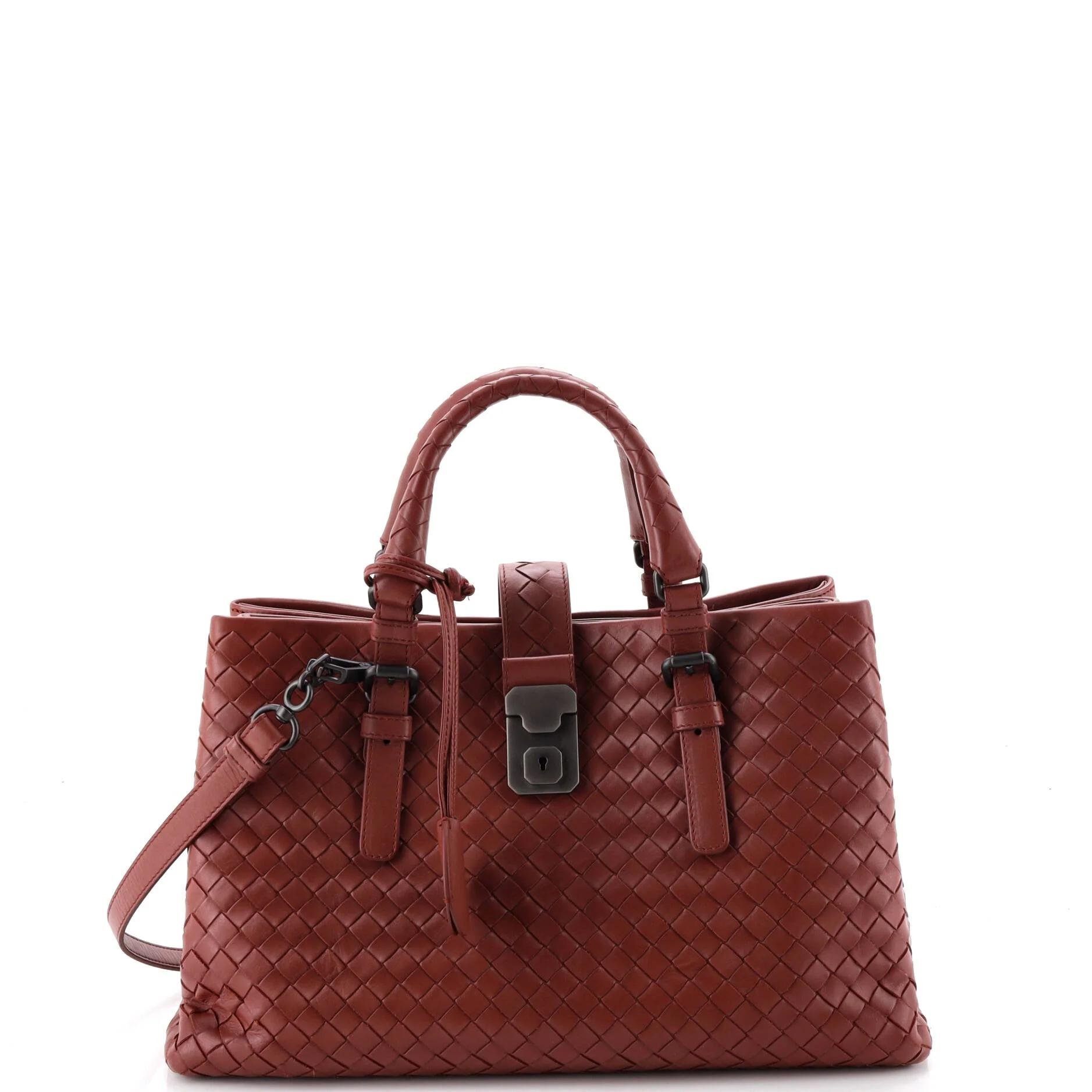 Leather tote