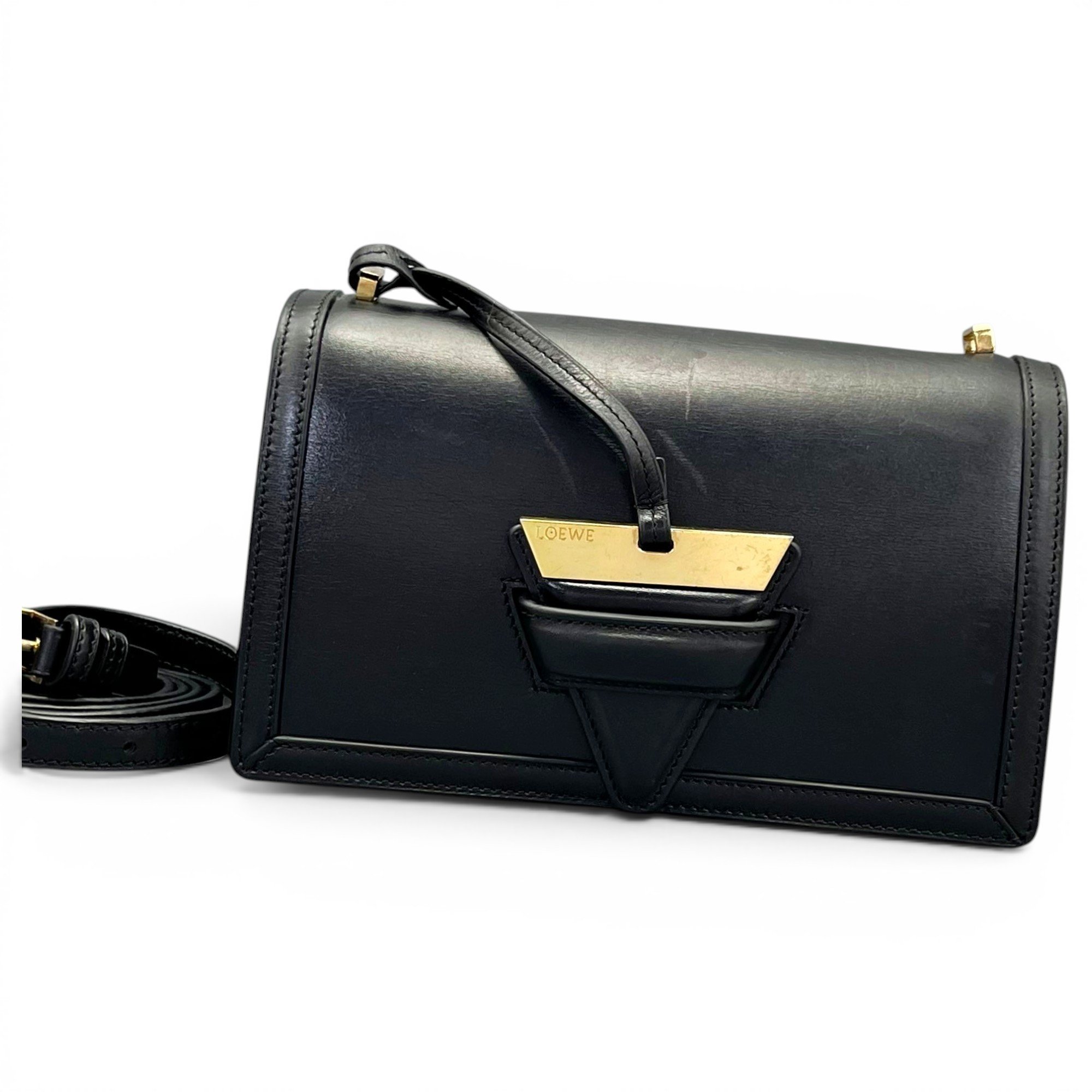 Barcelona leather handbag