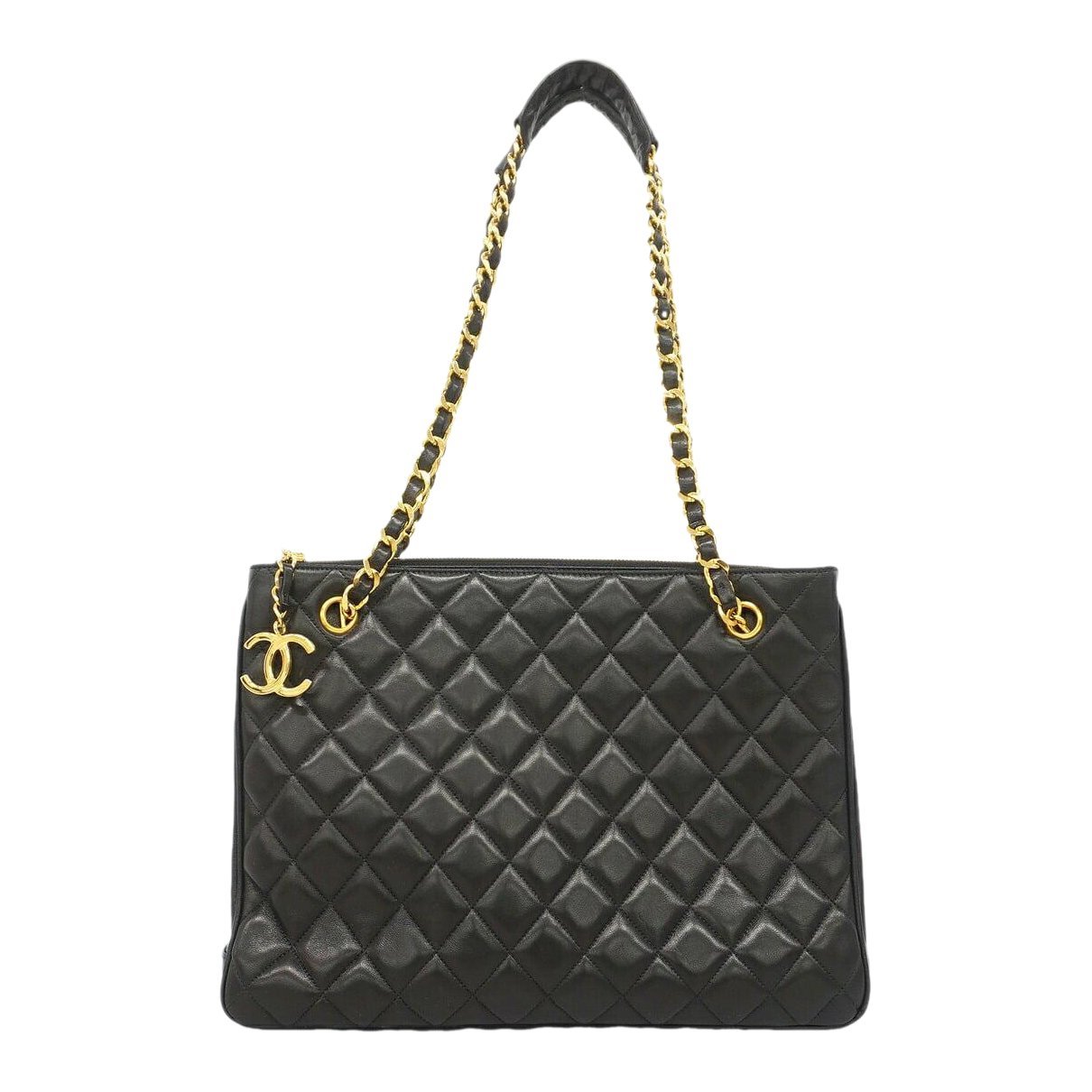 Grand shopping leather tote