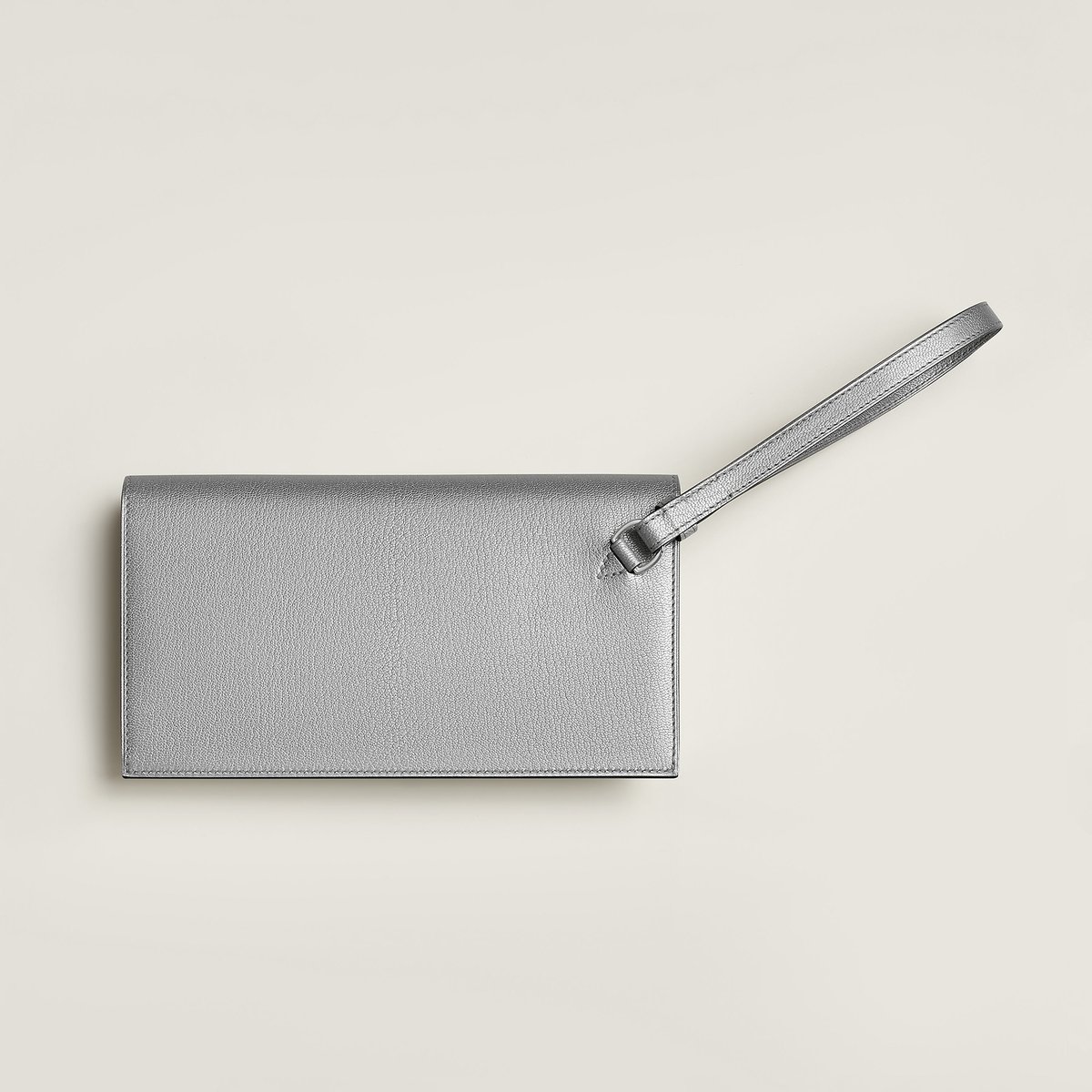 Silver Kelly Pocket Long Wallet