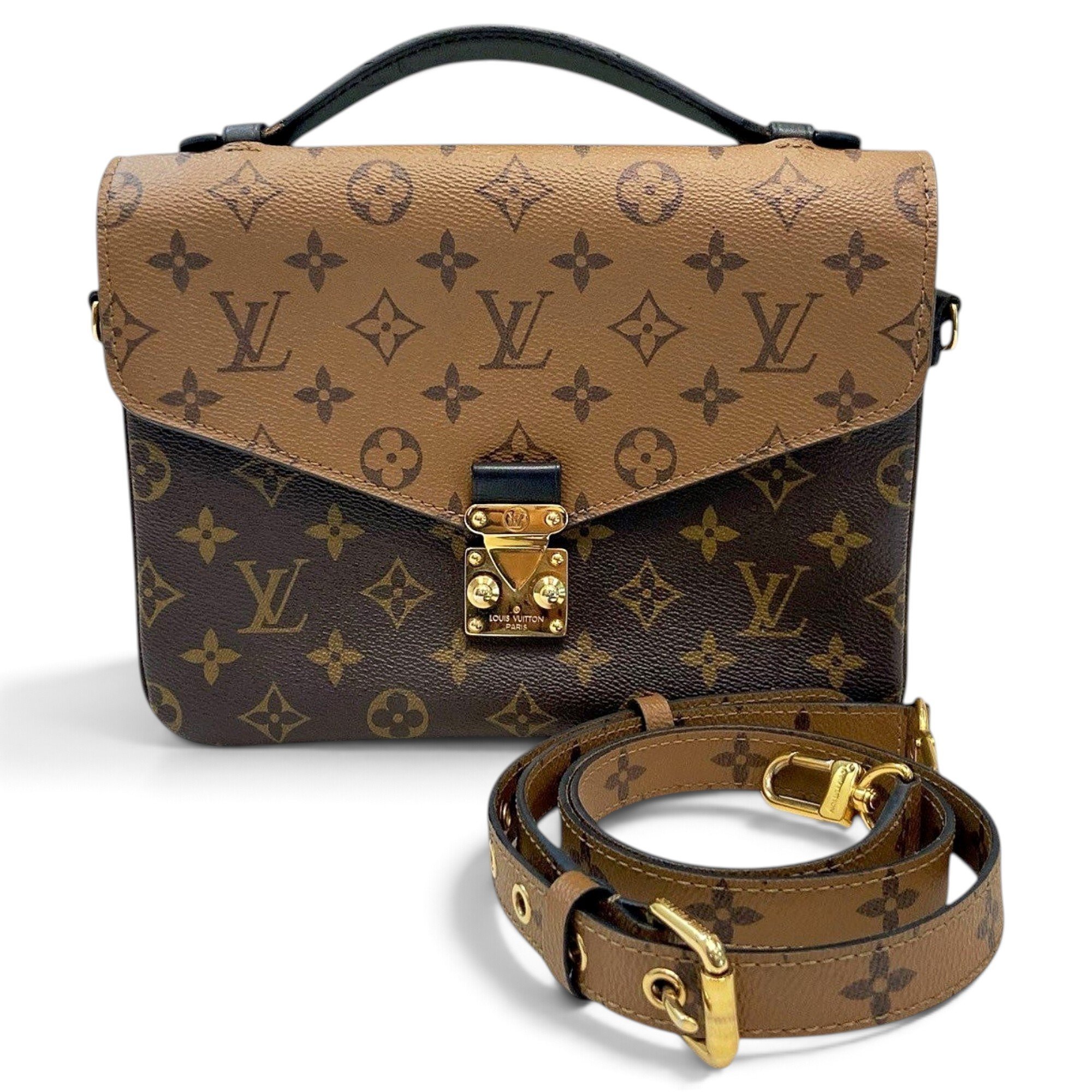 Metis leather handbag