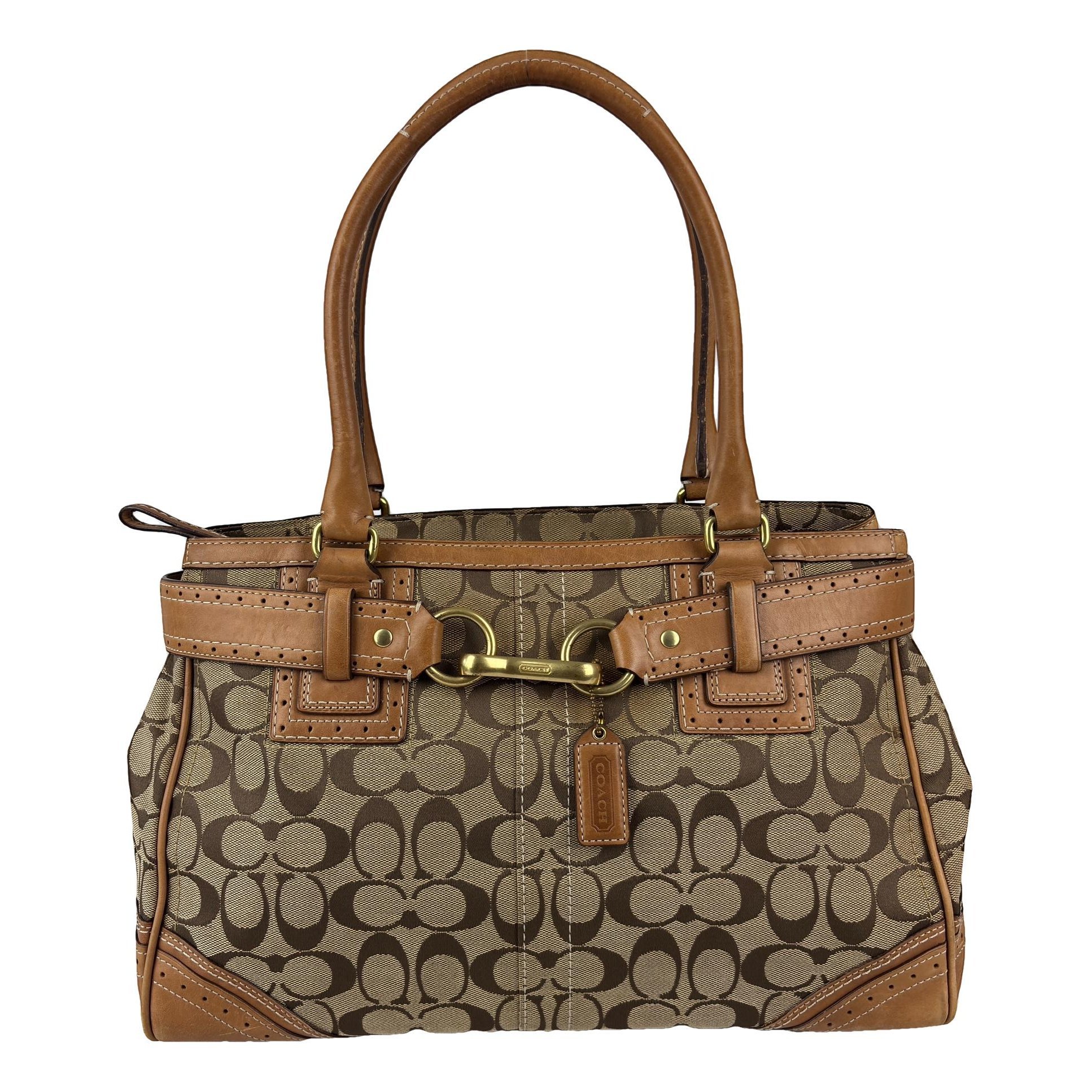 Signature Sufflette cloth handbag