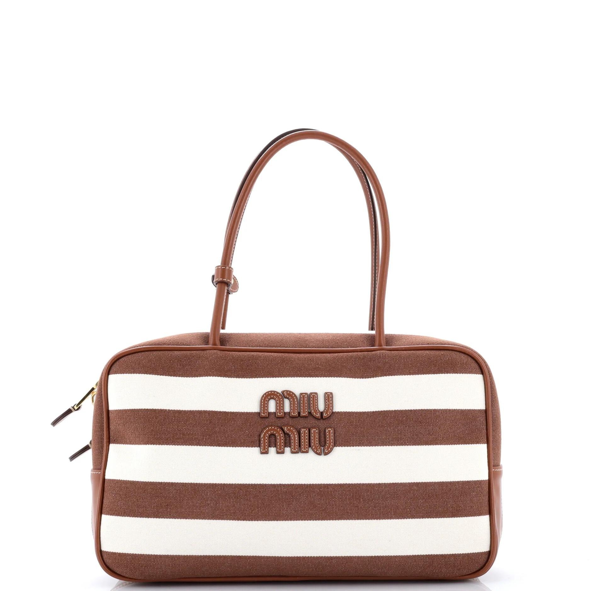 Beau leather handbag