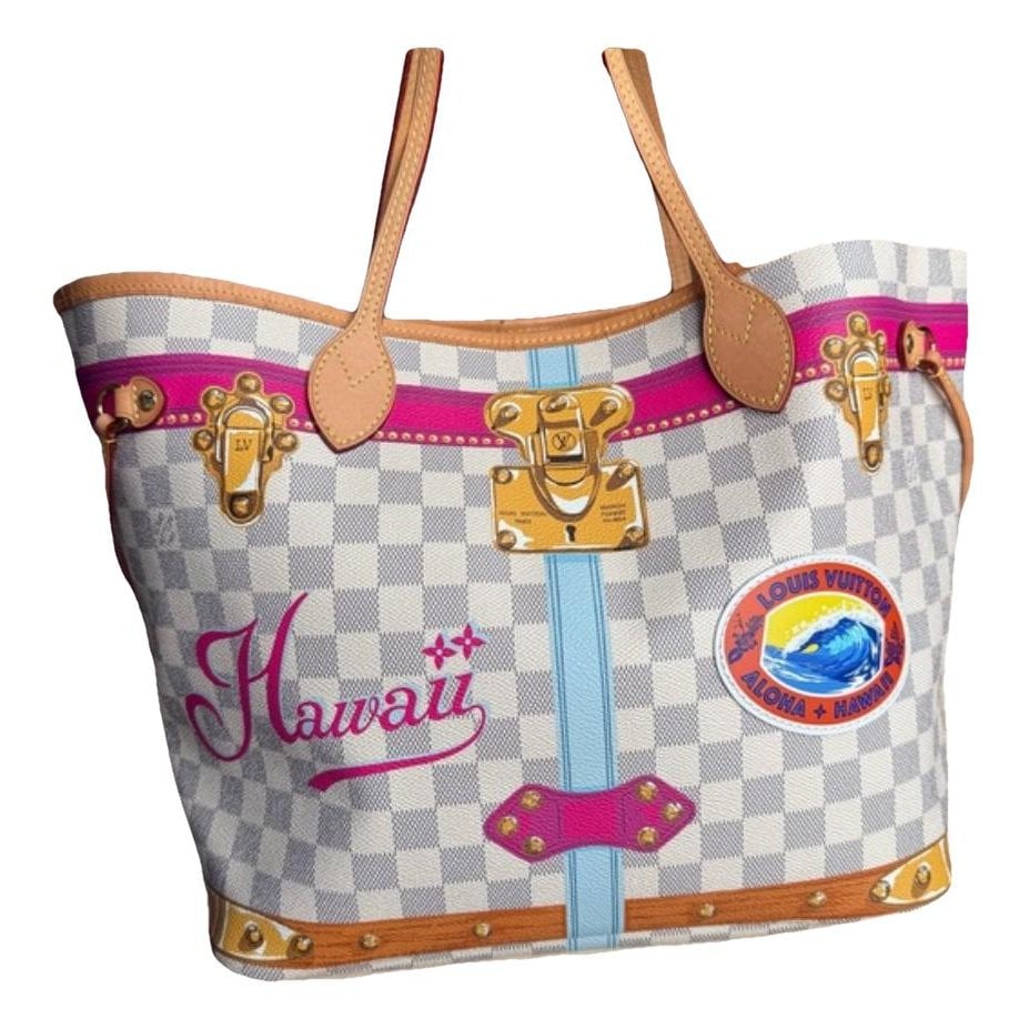 Neverfull leather tote