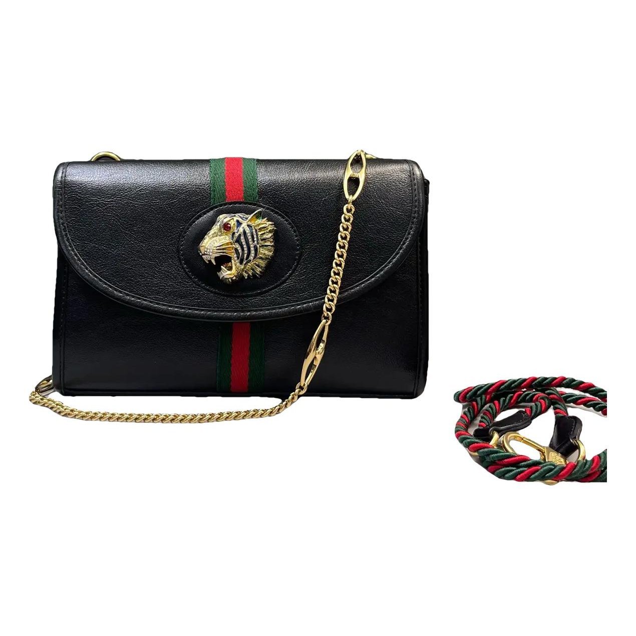 Animalier leather handbag