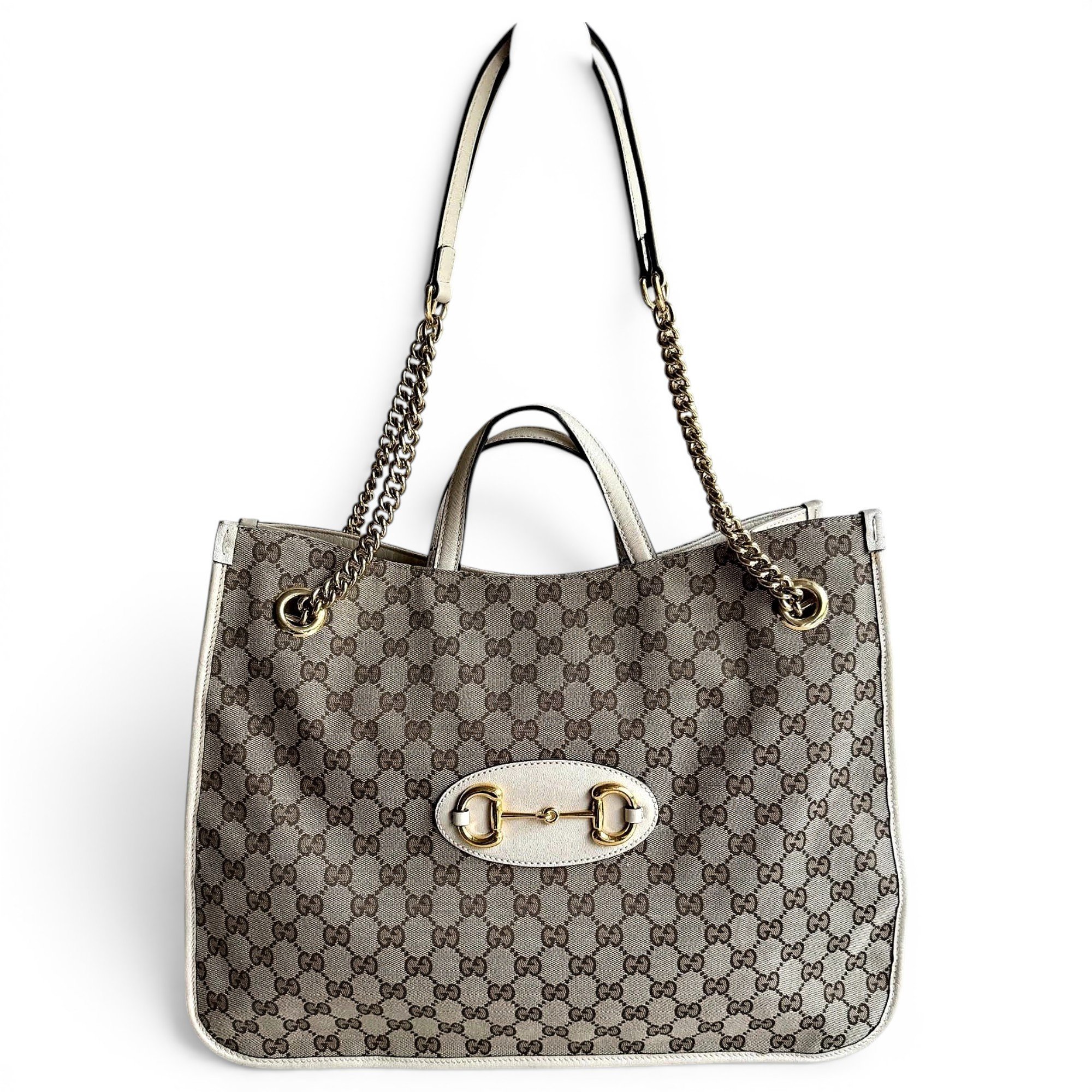 Horsebit 1955 leather tote